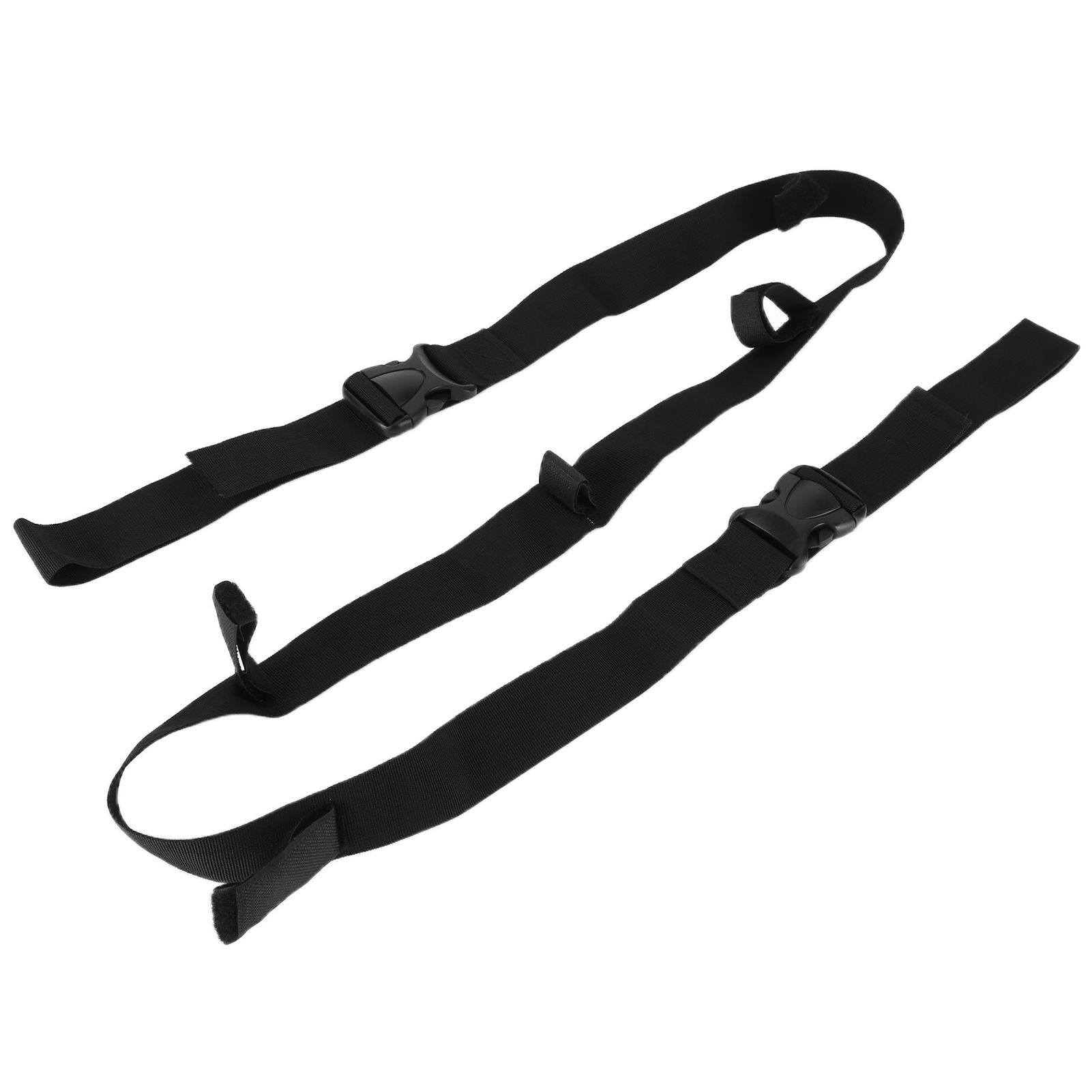 Vehicle‑Mounted Fishing Rod Holder Carrier 5 Hole Pole Rack Belt Strap Fishing view 4
