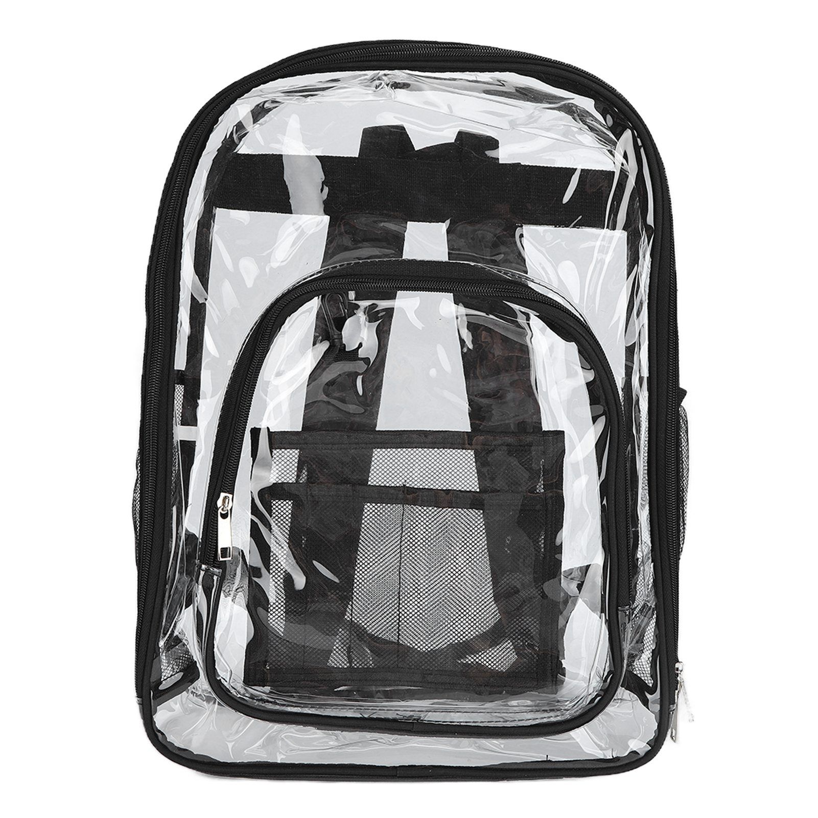Transparent Backpack Waterproof PVC Storage Bag Student School Bag for Outdoor view 2