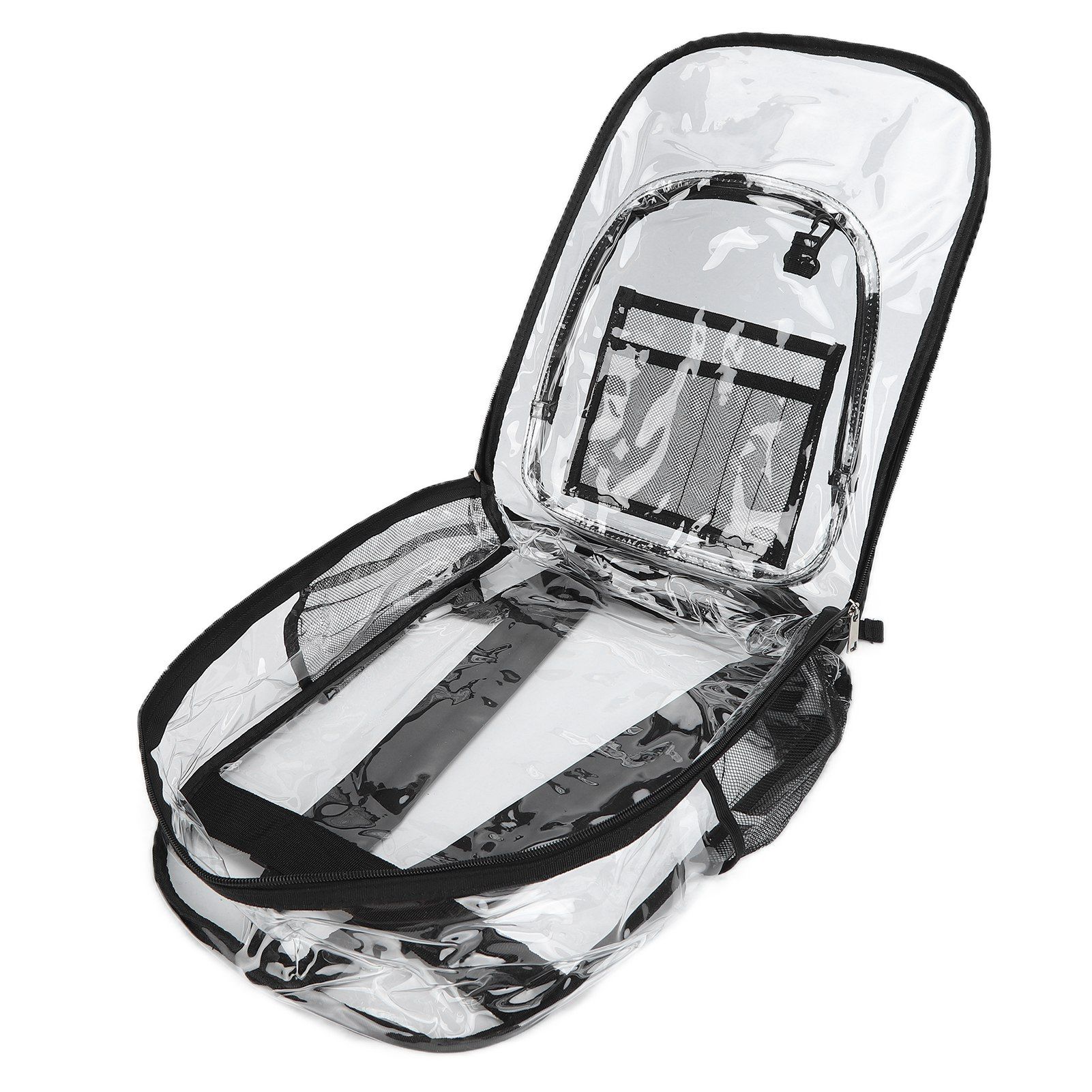 Transparent Backpack Waterproof PVC Storage Bag Student School Bag for Outdoor view 3