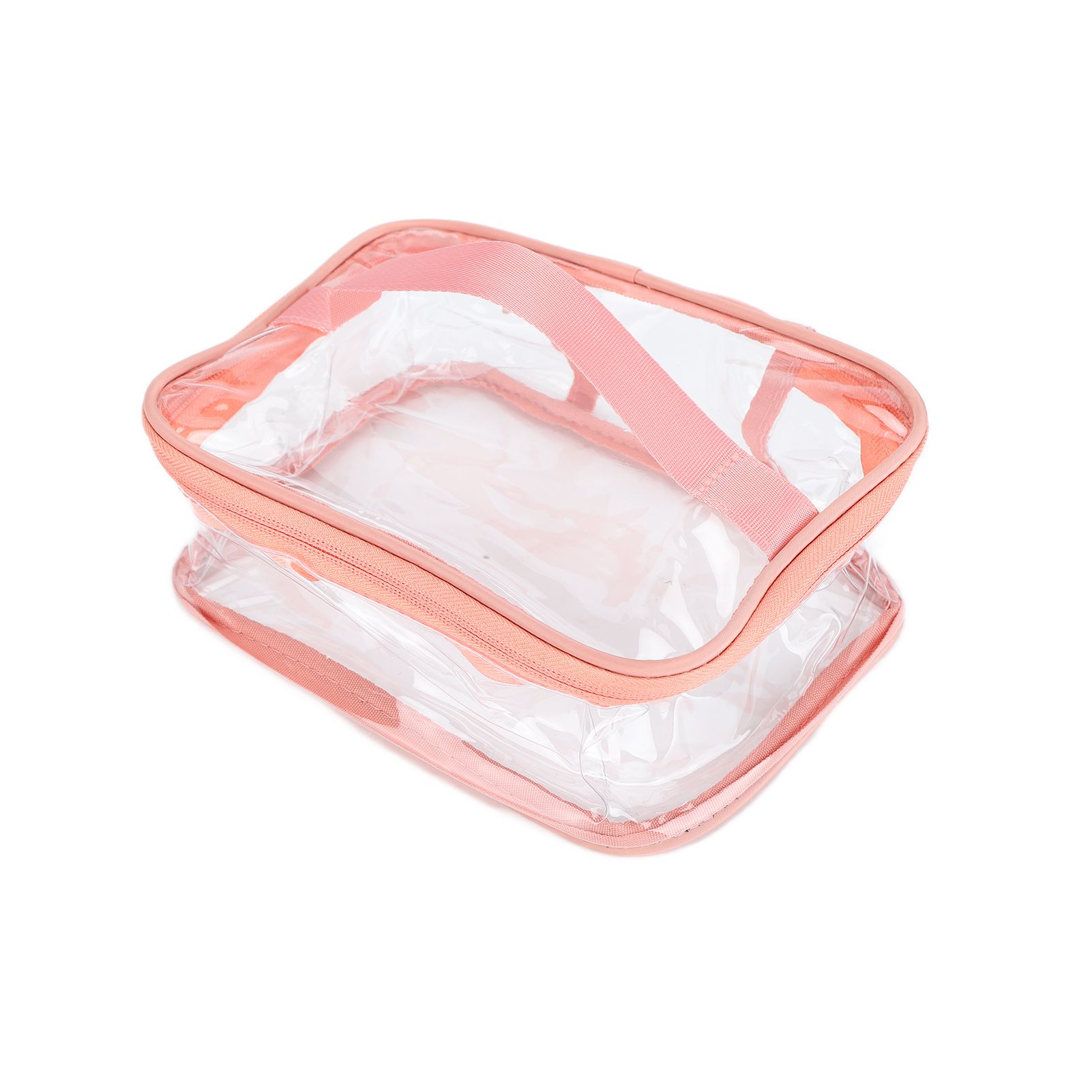 Clear Toiletry Bag Travel Cosmetic Makeup Bag PVC Storage Bag Portable view 5