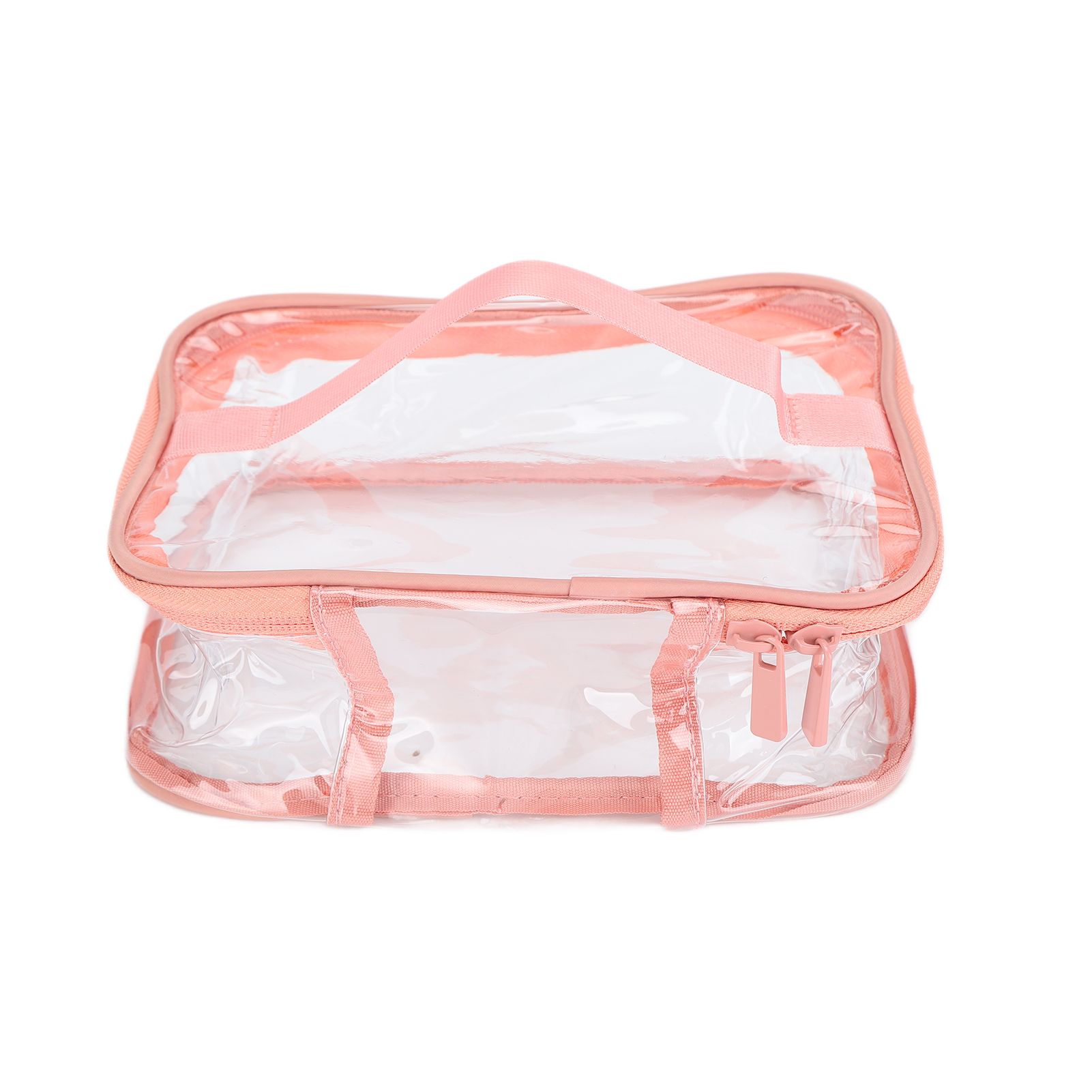 Clear Toiletry Bag Travel Cosmetic Makeup Bag PVC Storage Bag Portable view 6