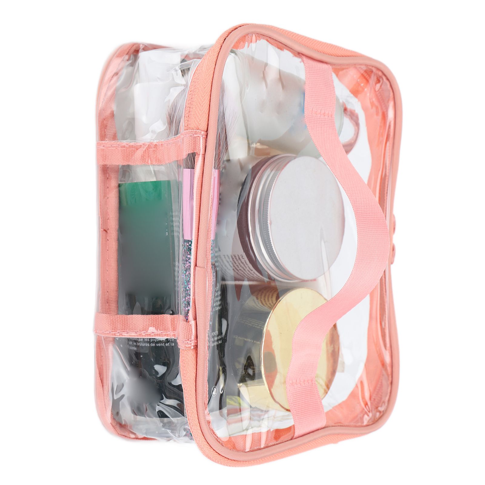 Clear Toiletry Bag Travel Cosmetic Makeup Bag PVC Storage Bag Portable view 7