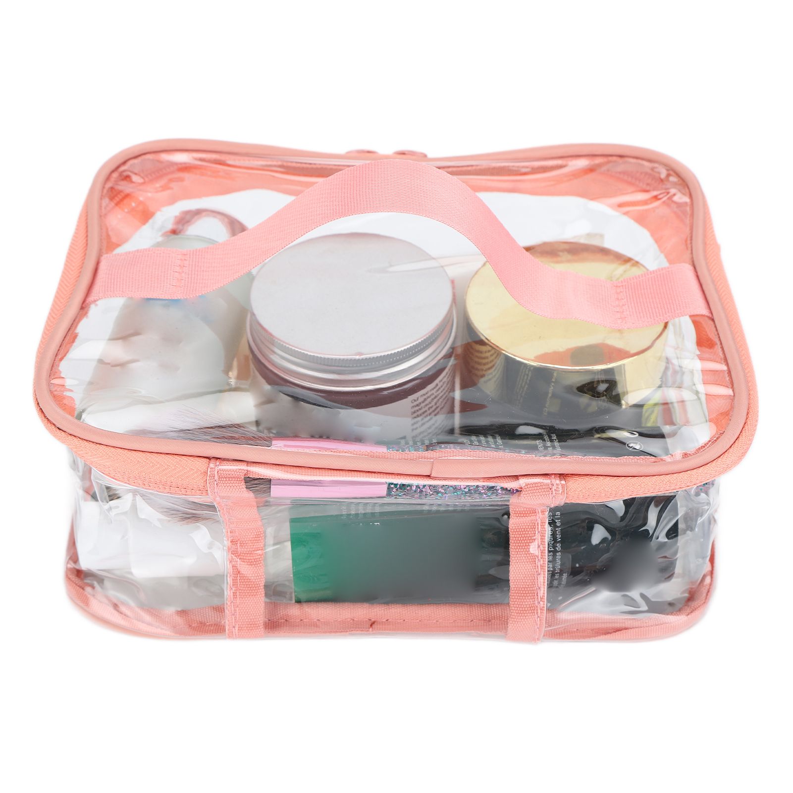 Clear Toiletry Bag Travel Cosmetic Makeup Bag PVC Storage Bag Portable view 10
