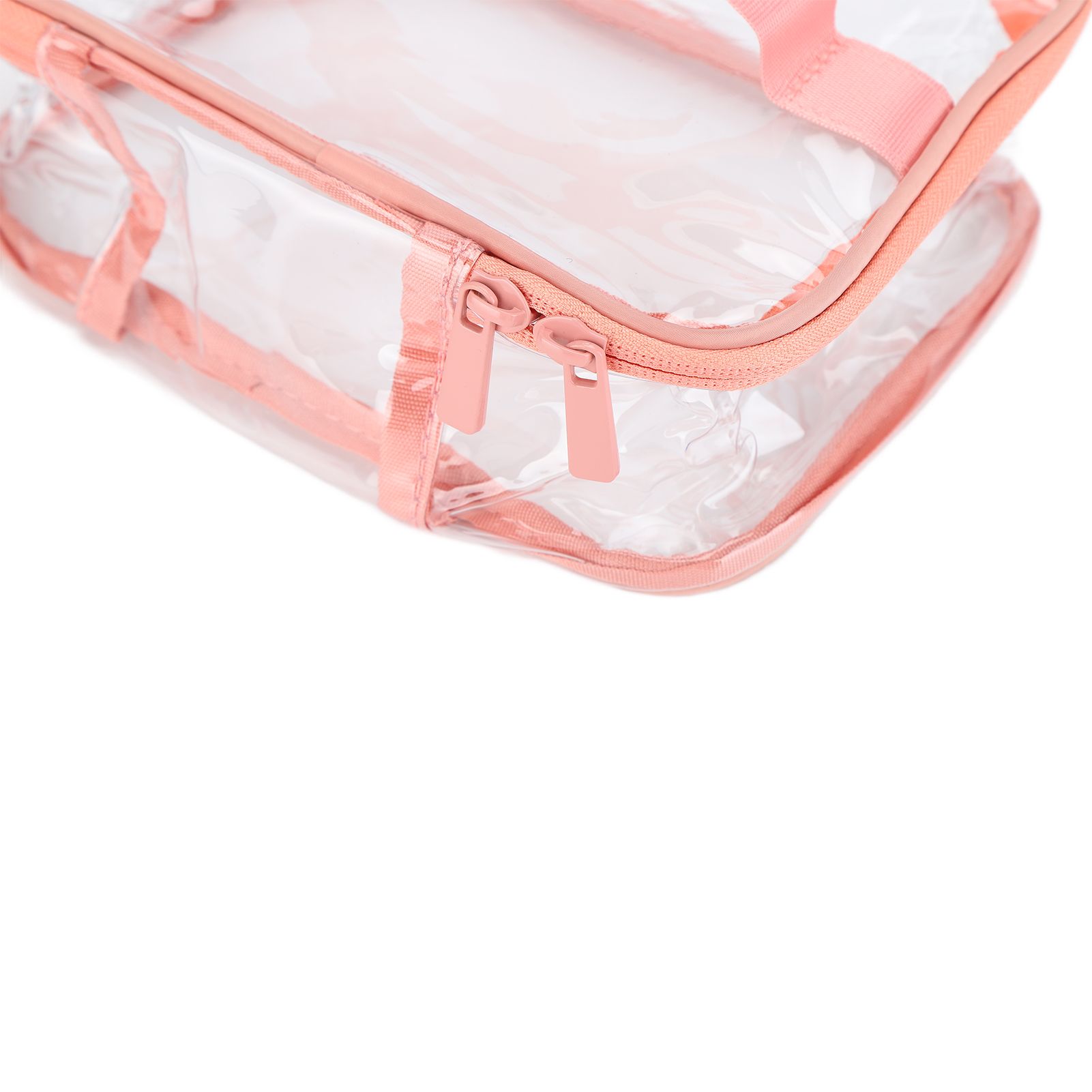 Clear Toiletry Bag Travel Cosmetic Makeup Bag PVC Storage Bag Portable view 14