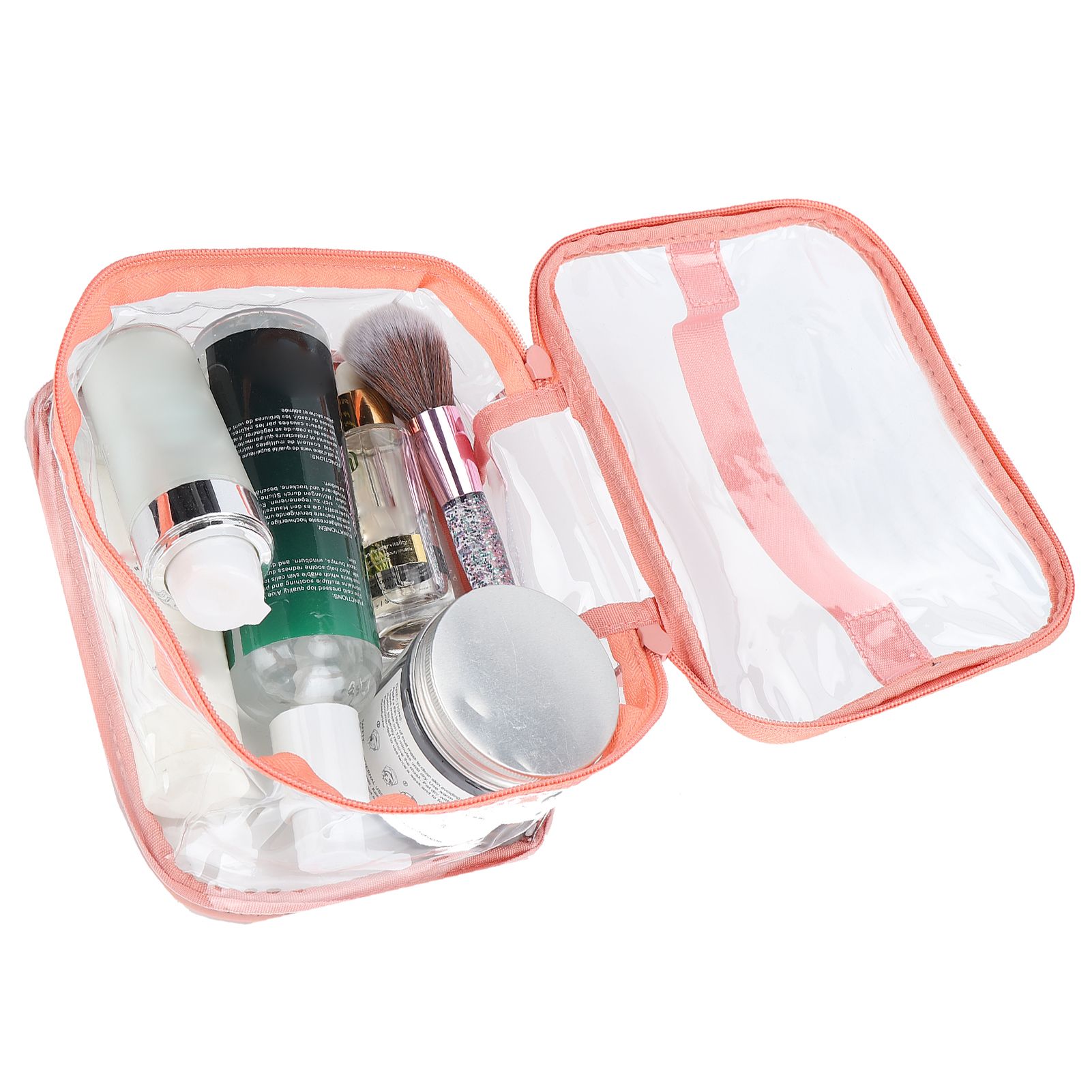 Clear Toiletry Bag Travel Cosmetic Makeup Bag PVC Storage Bag Portable view 15