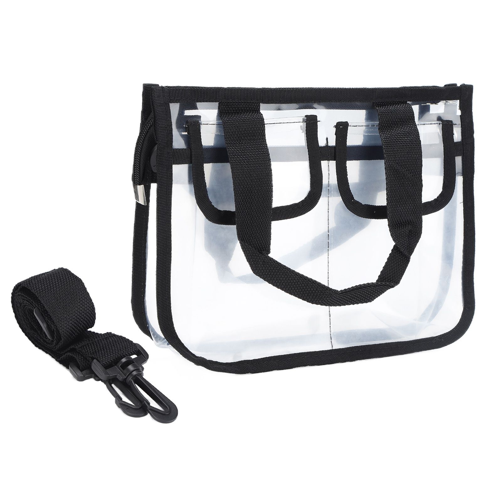 Clear Toiletry Bag EVA Portable Transparent Cosmetic Makeup Bag for Traveling