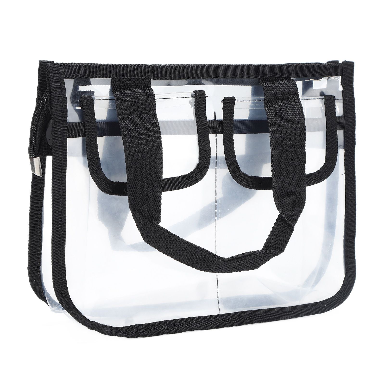 Clear Toiletry Bag EVA Portable Transparent Cosmetic Makeup Bag for Traveling view 2