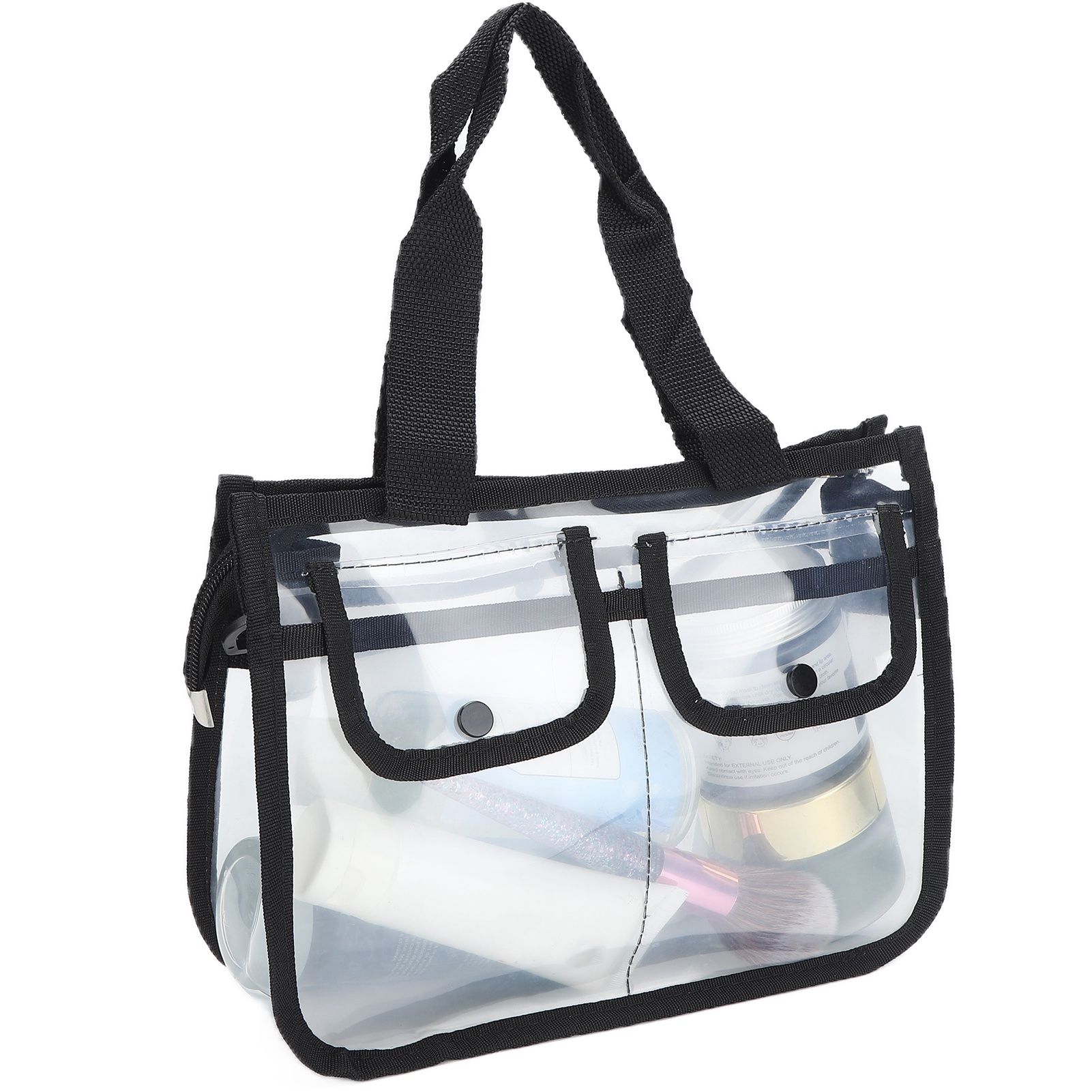 Clear Toiletry Bag EVA Portable Transparent Cosmetic Makeup Bag for Traveling view 9