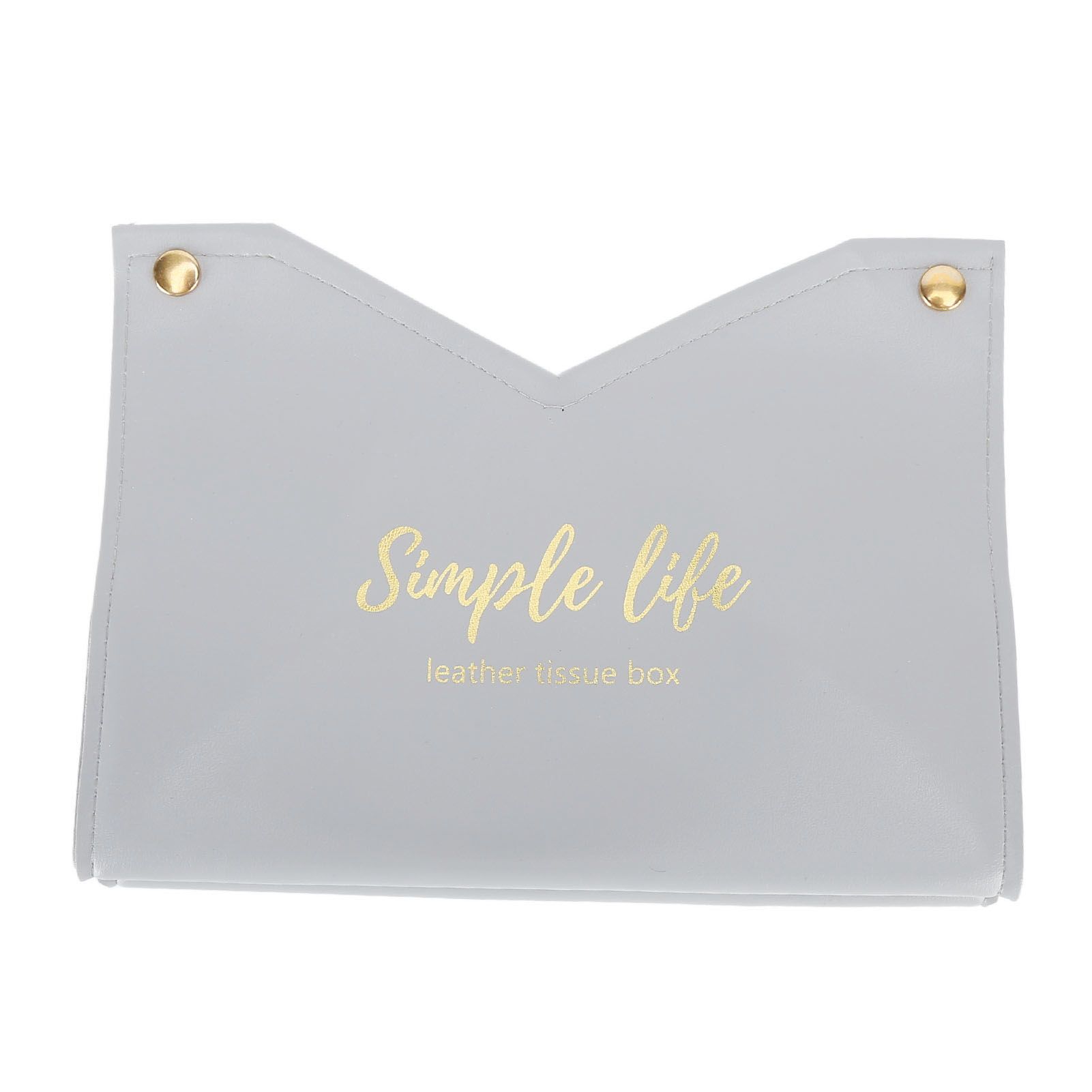 Tissue Bag Artificial Leather Vintage Kitchen Paper Towel Box Container for view 3