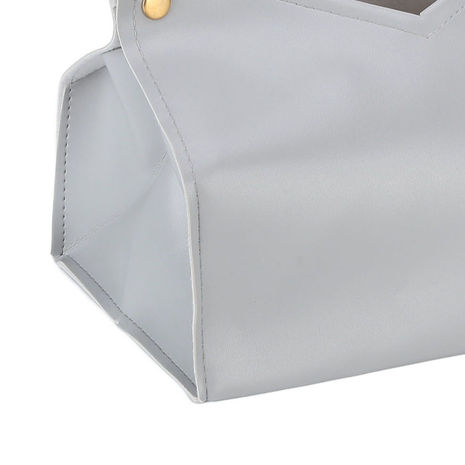 Tissue Bag Artificial Leather Vintage Kitchen Paper Towel Box Container for view 13