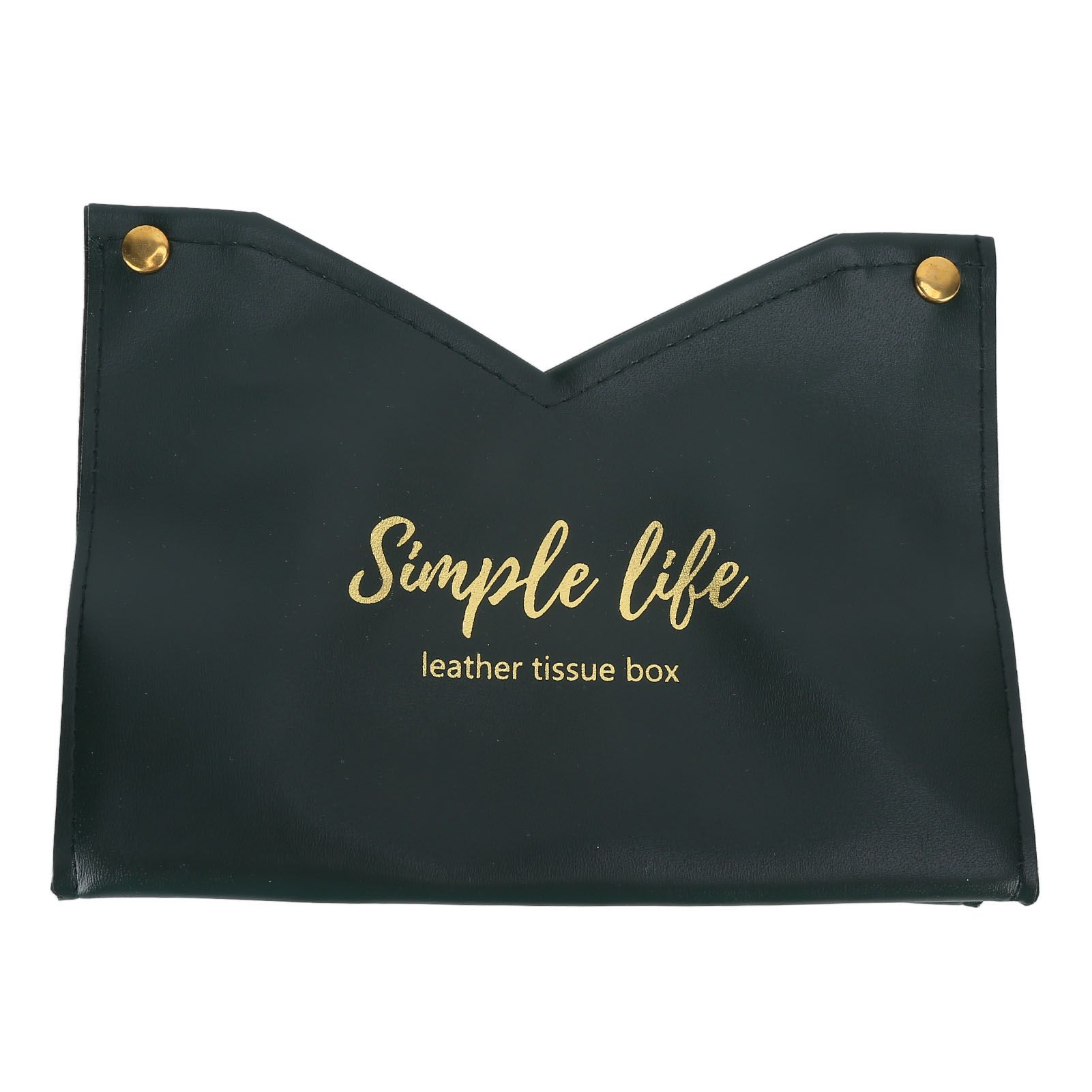 Tissue Bag Artificial Leather Vintage Kitchen Paper Towel Box Container for view 2