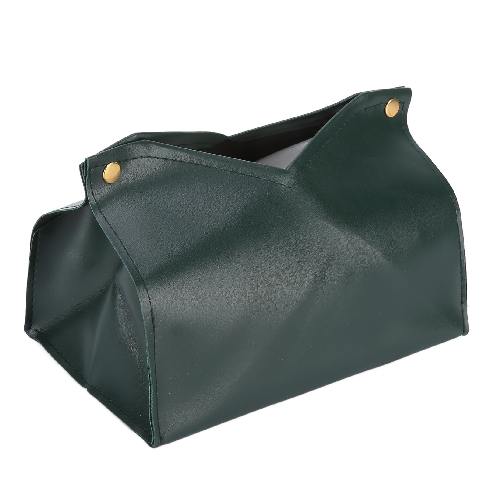 Tissue Bag Artificial Leather Vintage Kitchen Paper Towel Box Container for view 3