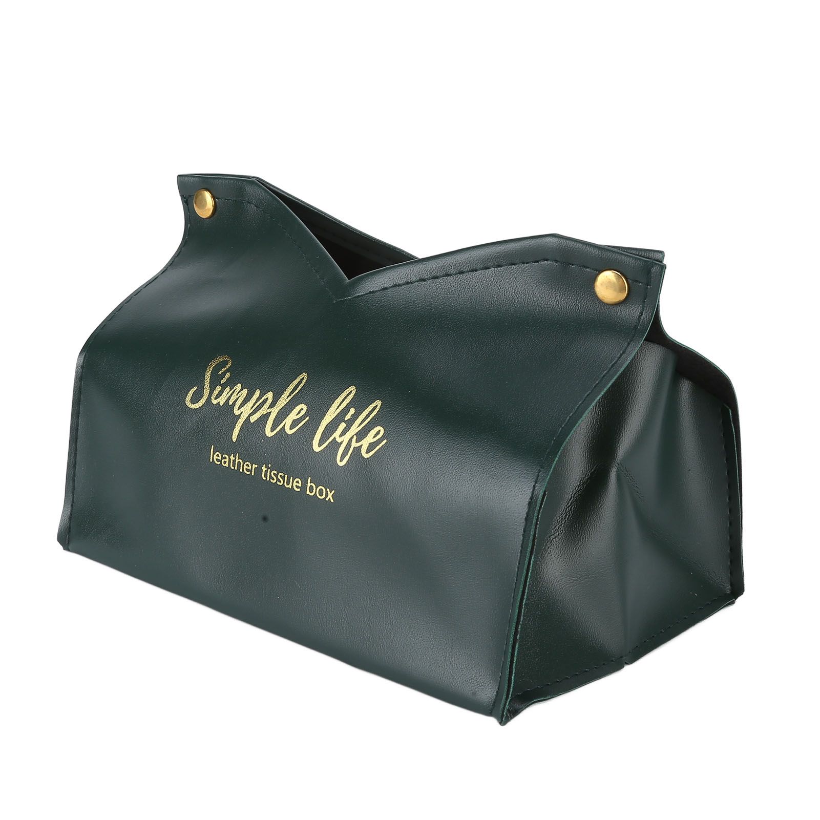 Tissue Bag Artificial Leather Vintage Kitchen Paper Towel Box Container for view 9