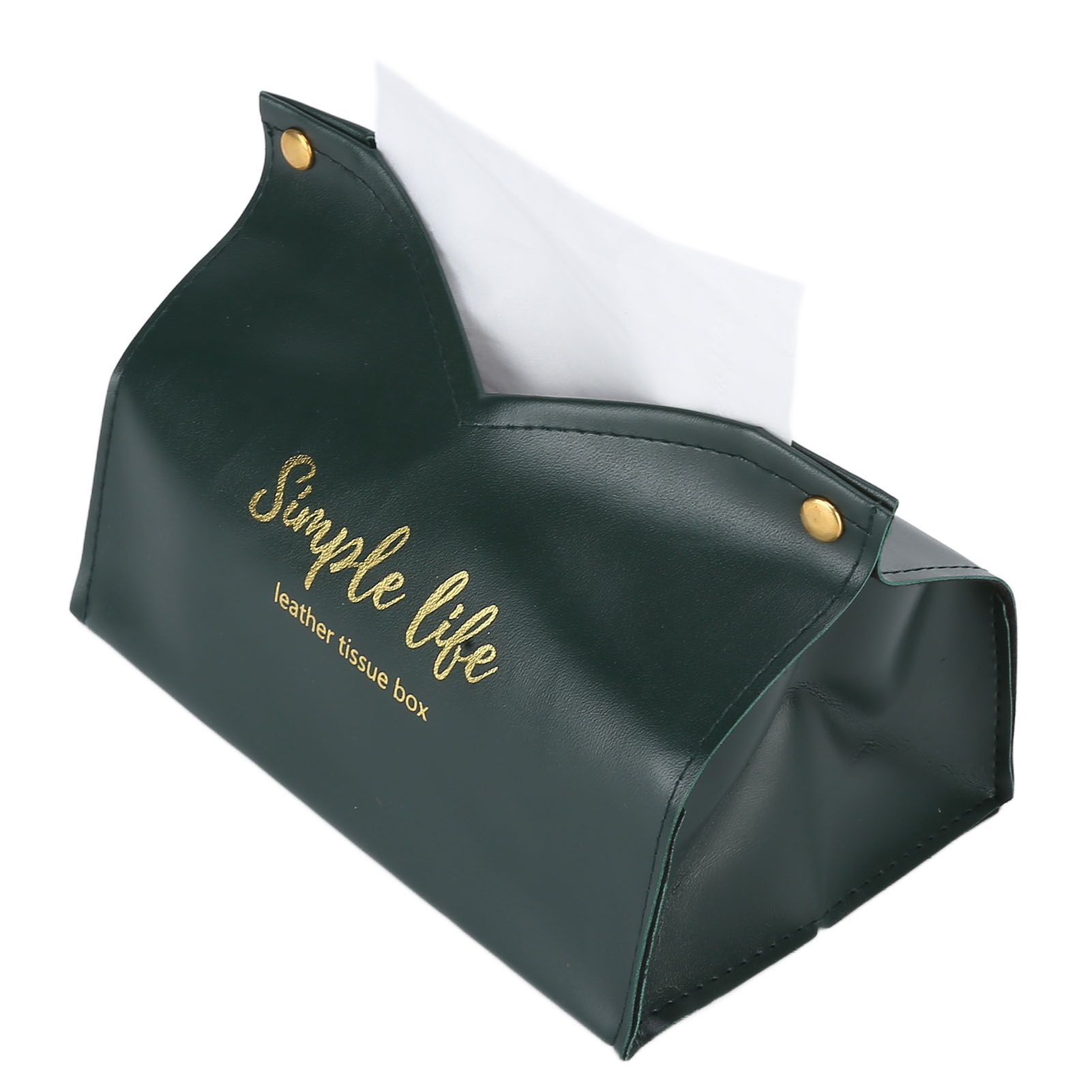 Tissue Bag Artificial Leather Vintage Kitchen Paper Towel Box Container for view 15