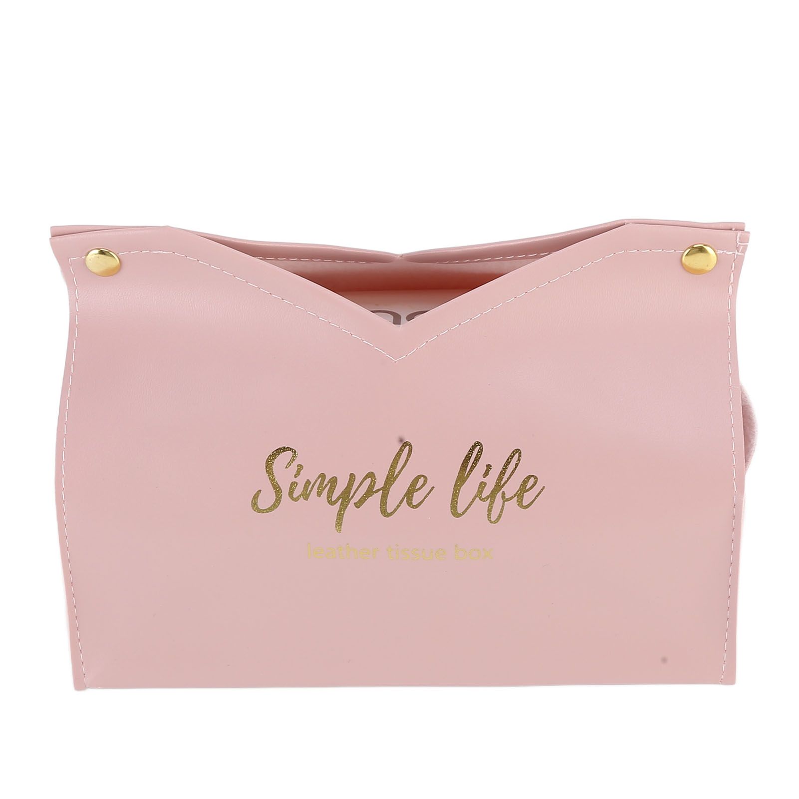 Tissue Bag Artificial Leather Vintage Kitchen Paper Towel Box Container for