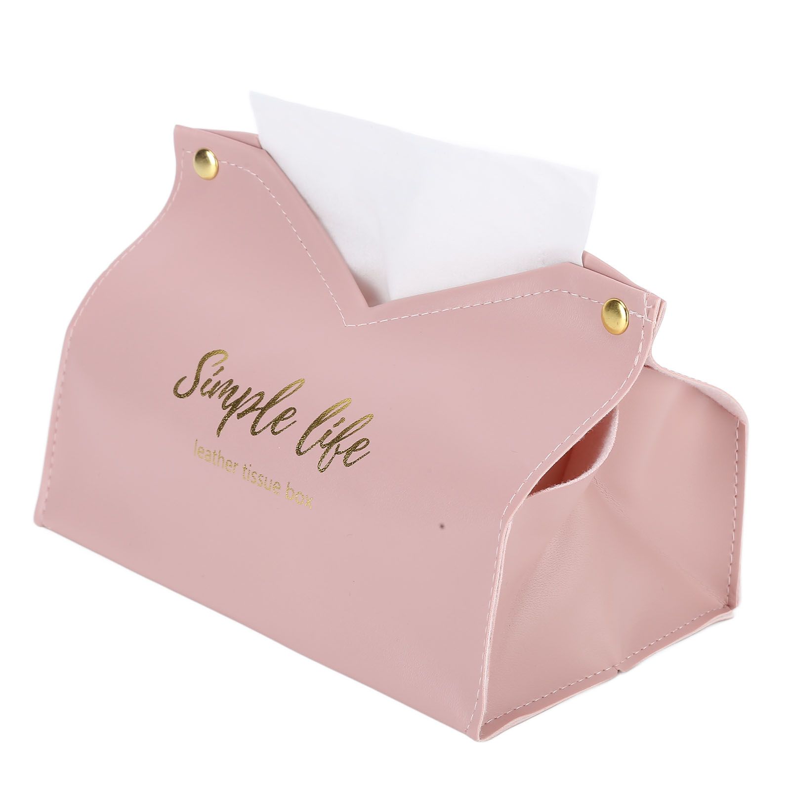 Tissue Bag Artificial Leather Vintage Kitchen Paper Towel Box Container for view 7