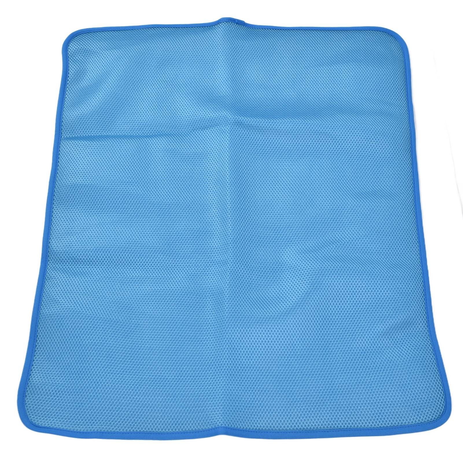 Pet Cooling Mat Breathable Soft Summer Dog Cat Sleeping Pad for Kennel Sofa view 2