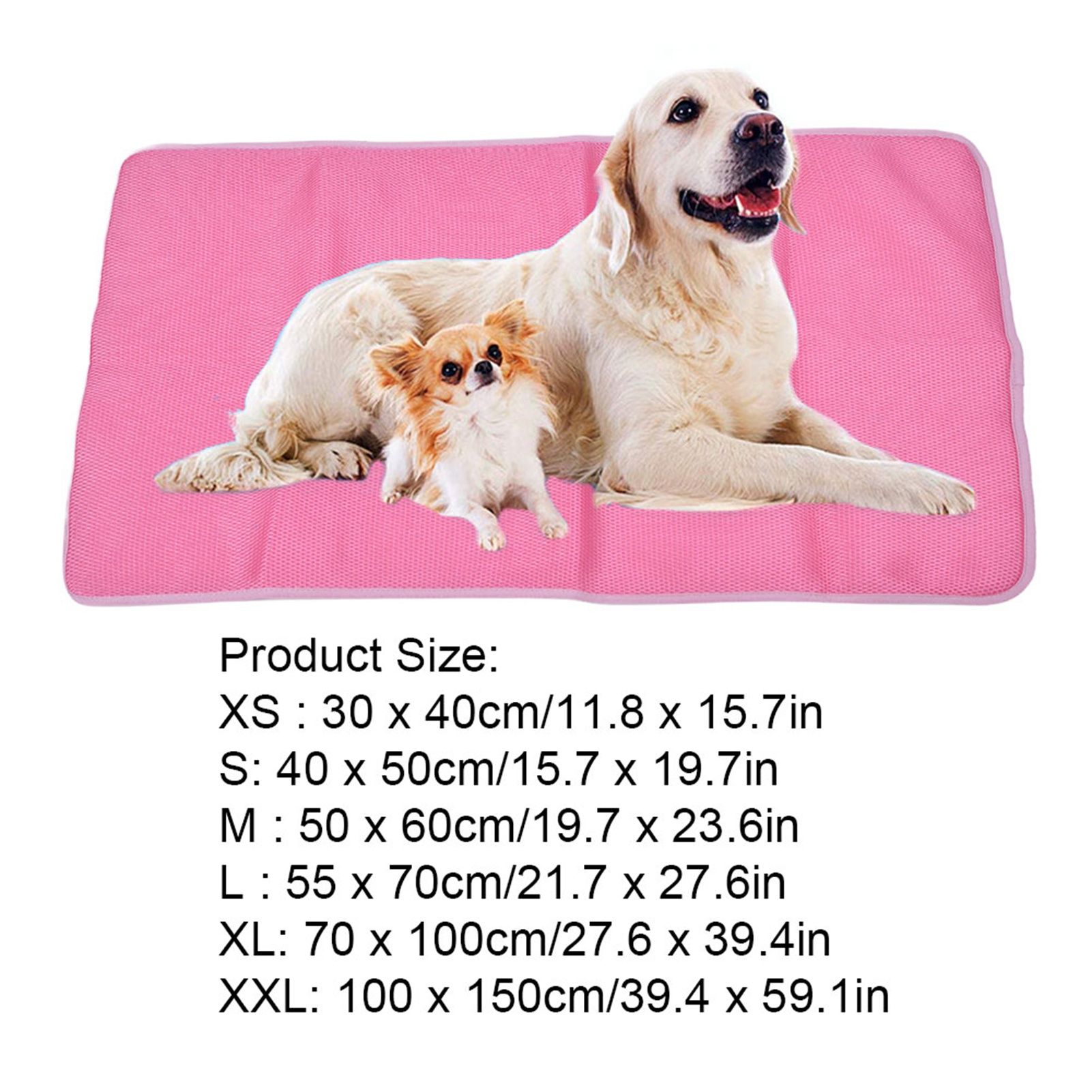 Pet Cooling Mat Breathable Soft Summer Dog Cat Sleeping Pad for Kennel Sofa view 14