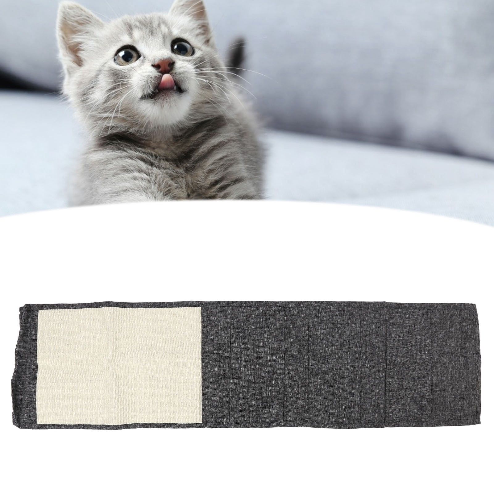 Cat Scratch Pad Fabric Sofa Wooden Door Protective Cover Pad Cat Claw Mark view 11