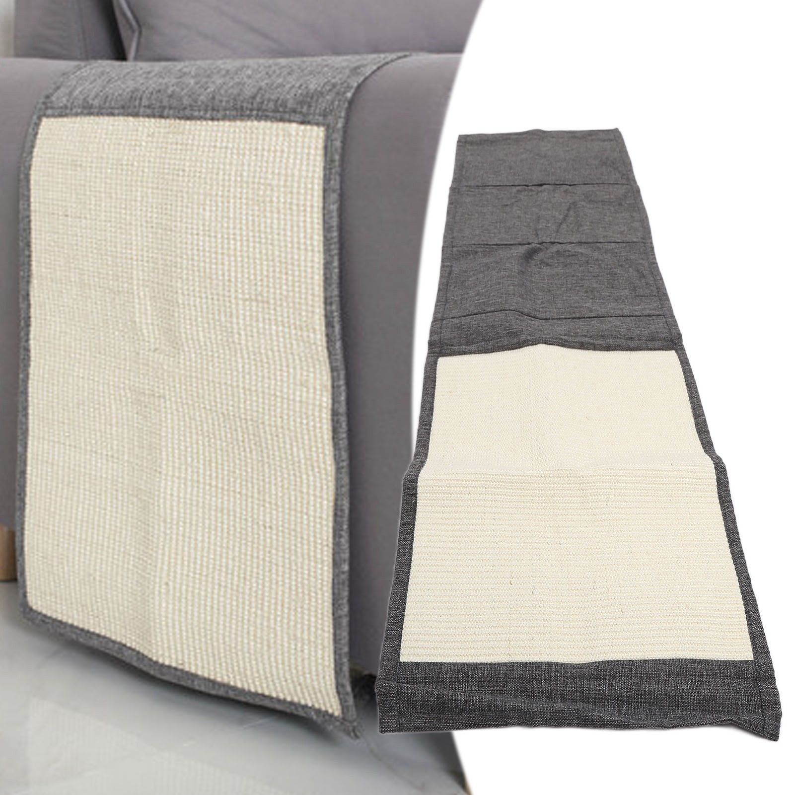 Cat Scratch Pad Fabric Sofa Wooden Door Protective Cover Pad Cat Claw Mark view 12