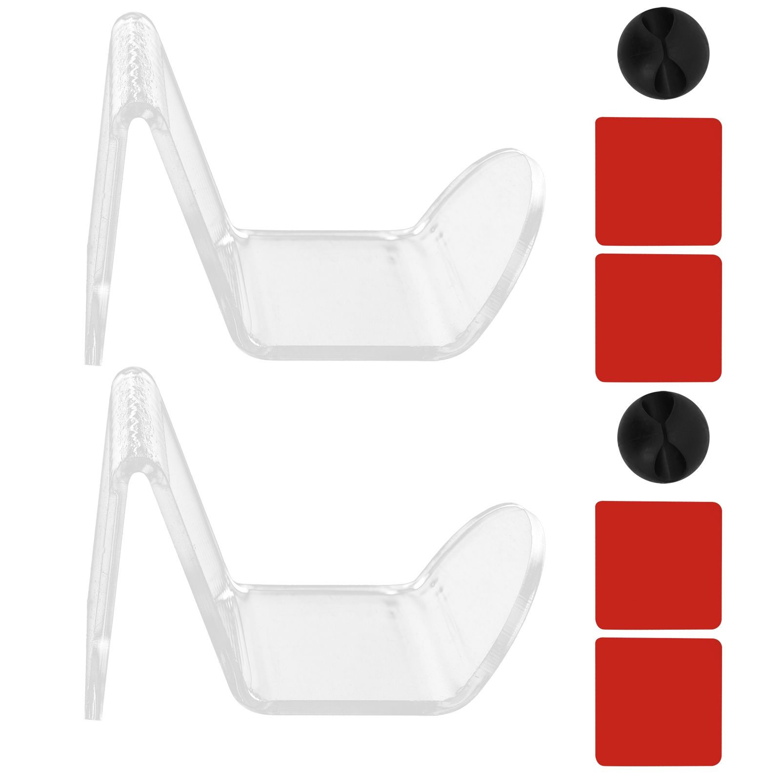 Headphone Bracket Wall Mounted Headset Hanger Acrylic Game Controller Bracket