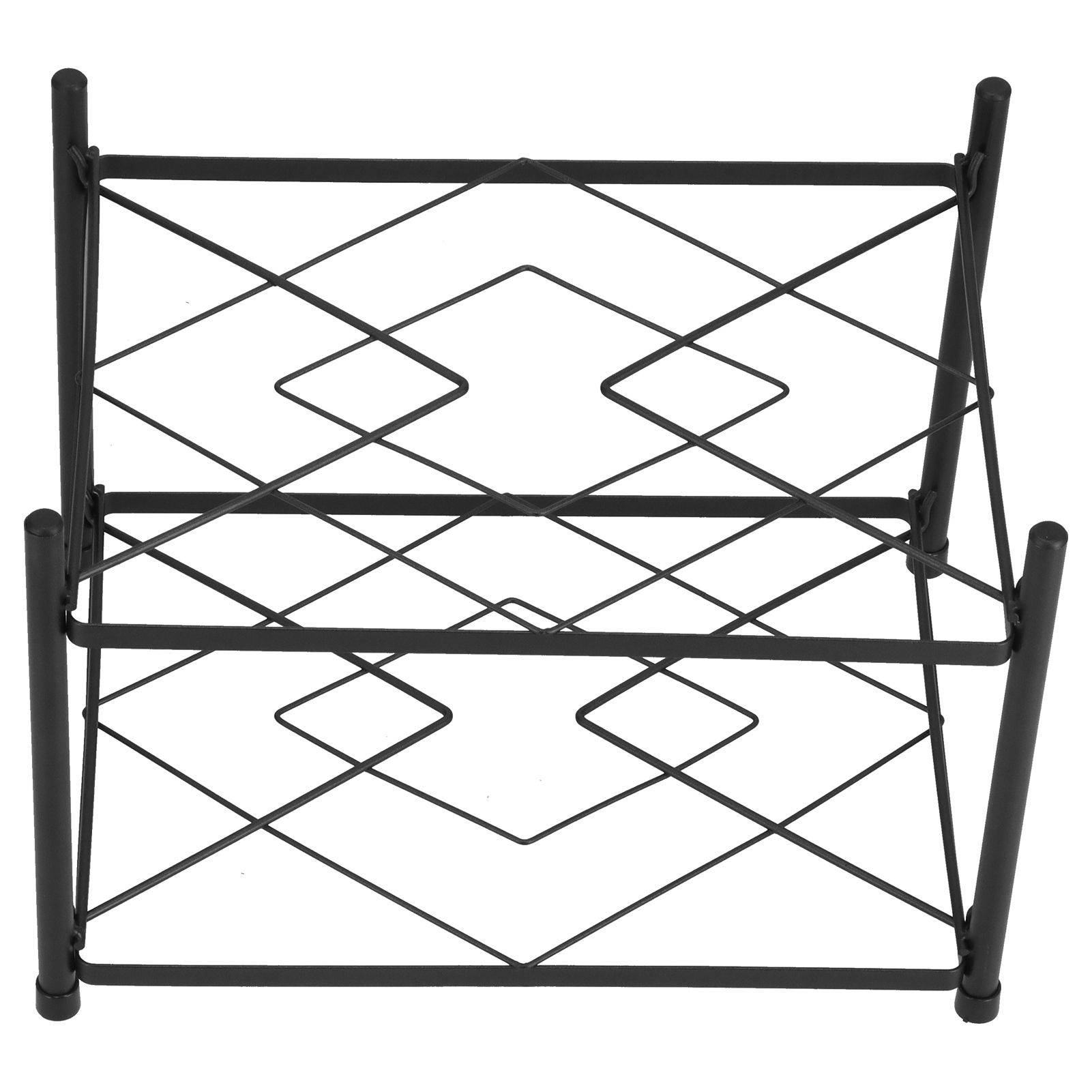 Multi Layer Pot Rack Free Standing Pan Organizer Holder Shelf Electric Cooker view 4