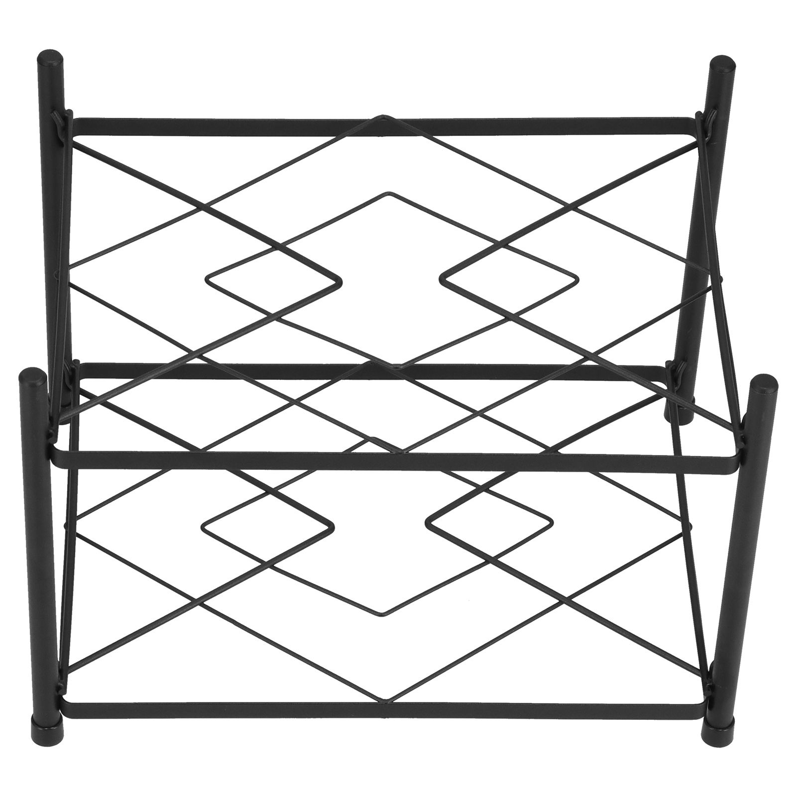 Multi Layer Pot Rack Free Standing Pan Organizer Holder Shelf Electric Cooker view 8
