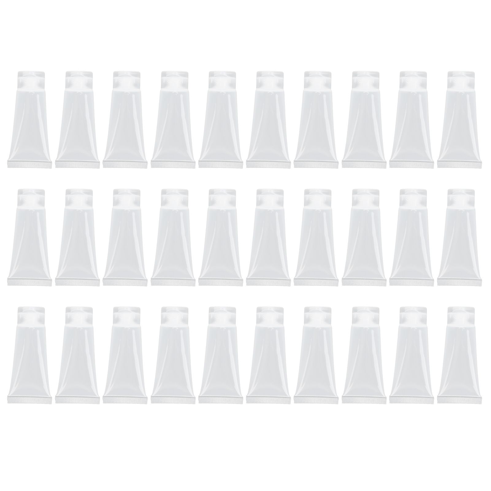 30pcs Empty Cosmetic Bottle Portable Lightweight Lotion Shampoo Squeeze Bottle
