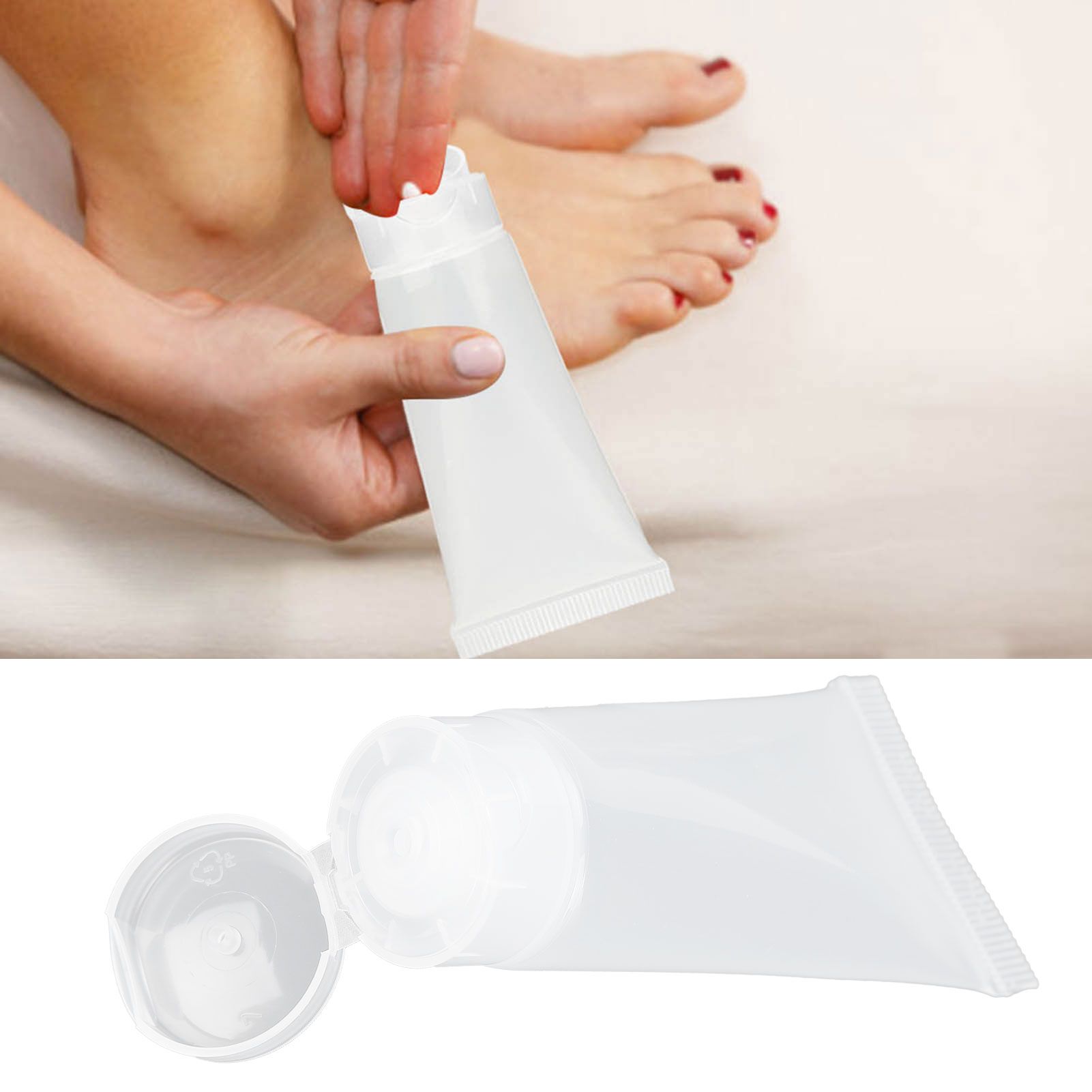 30pcs Empty Cosmetic Bottle Portable Lightweight Lotion Shampoo Squeeze Bottle view 12