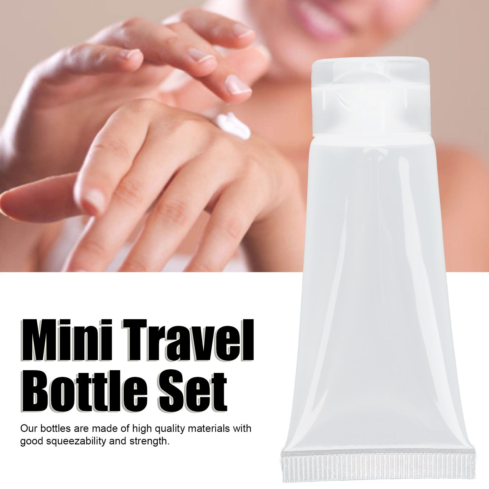 30pcs Empty Cosmetic Bottle Portable Lightweight Lotion Shampoo Squeeze Bottle view 14