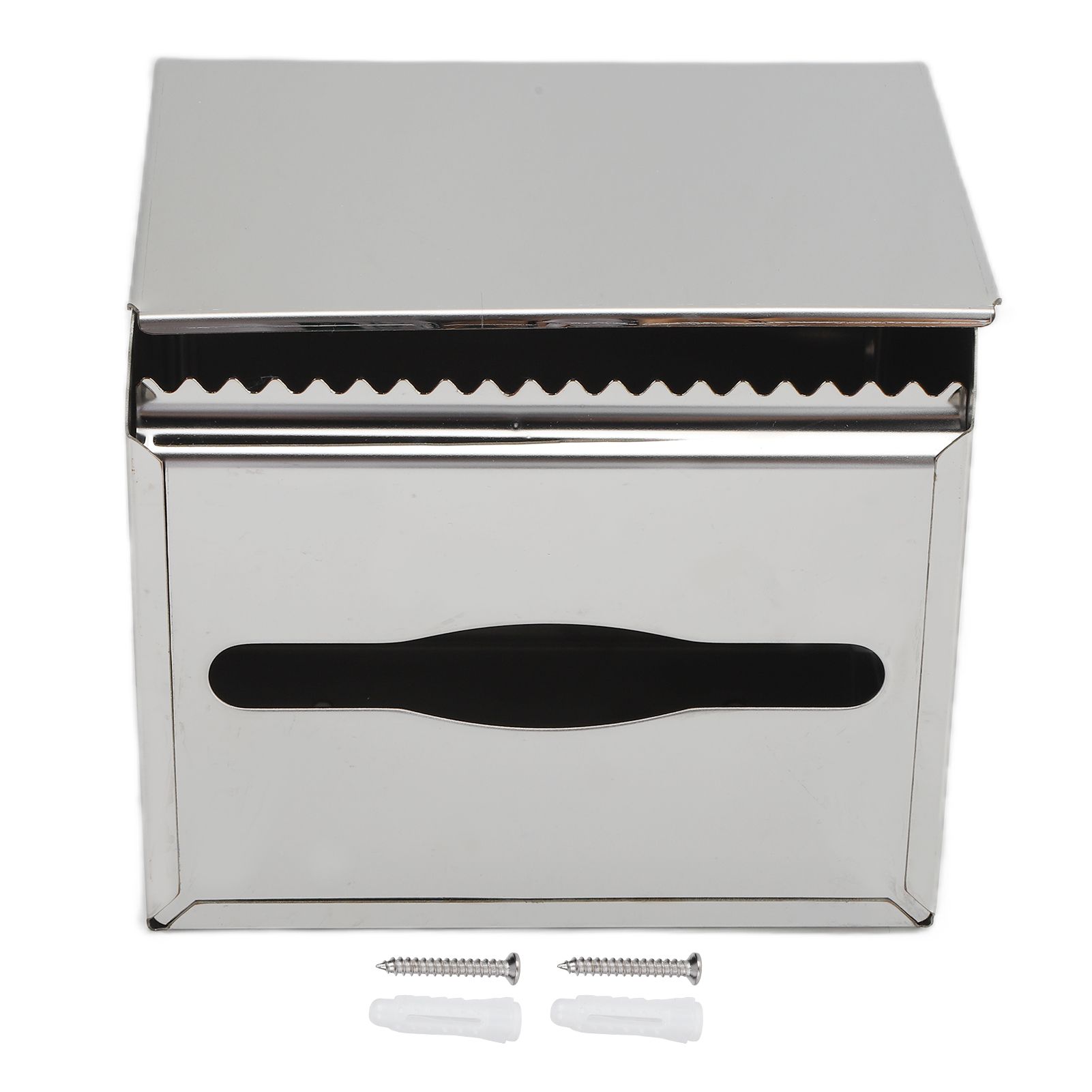 Tissue Holder Durable 304 Stainless Steel Tissue Box for Kitchen Bathroom