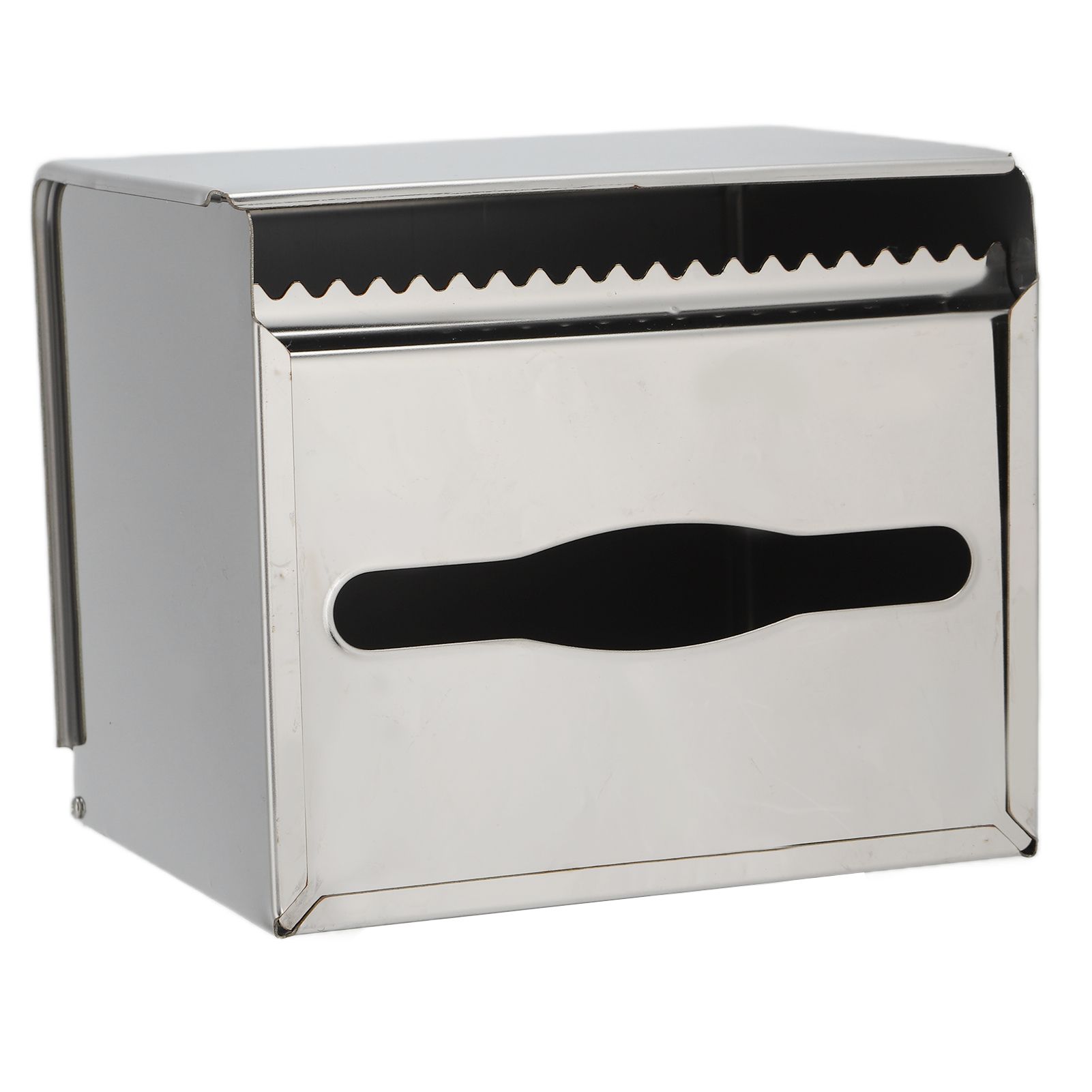 Tissue Holder Durable 304 Stainless Steel Tissue Box for Kitchen Bathroom view 2