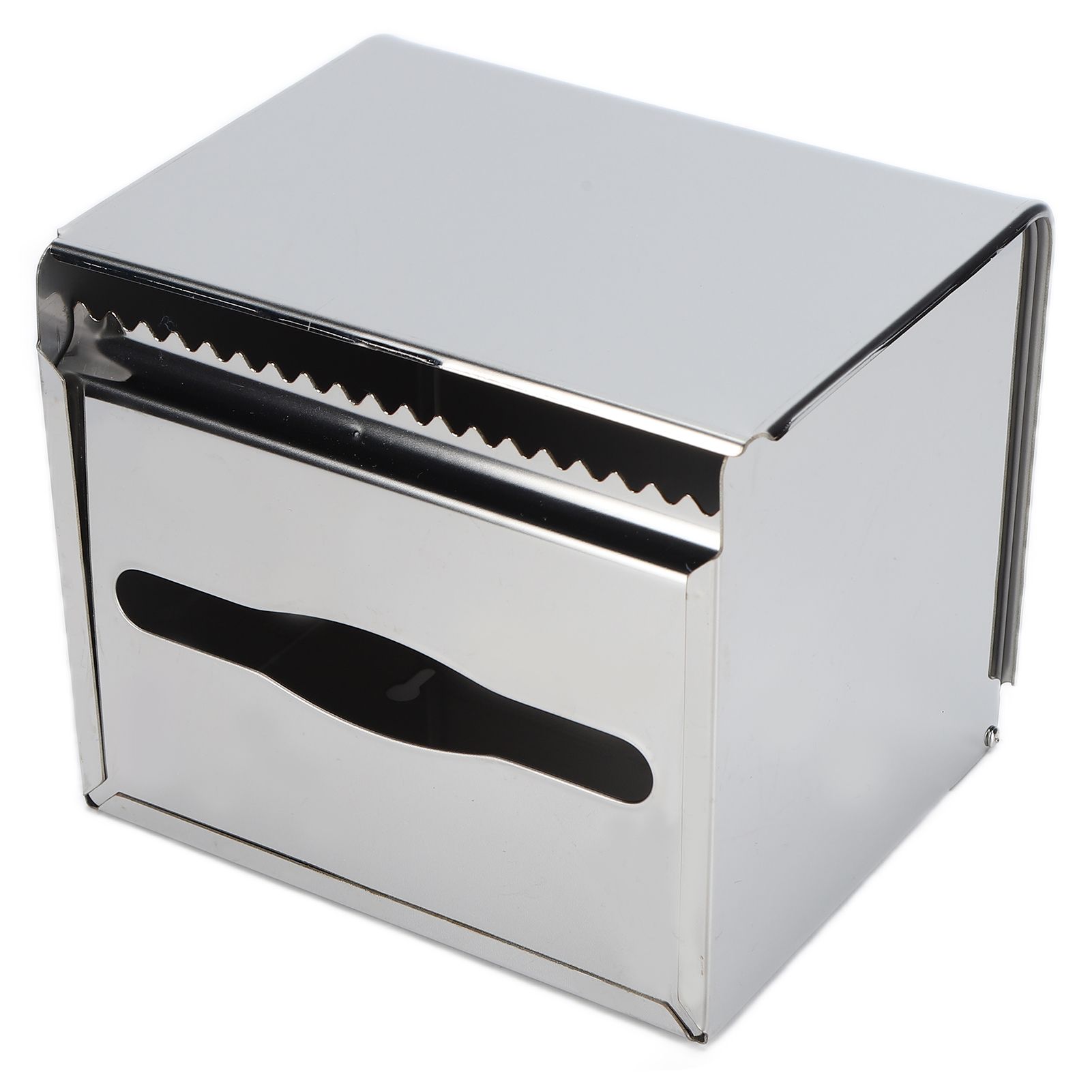 Tissue Holder Durable 304 Stainless Steel Tissue Box for Kitchen Bathroom view 3
