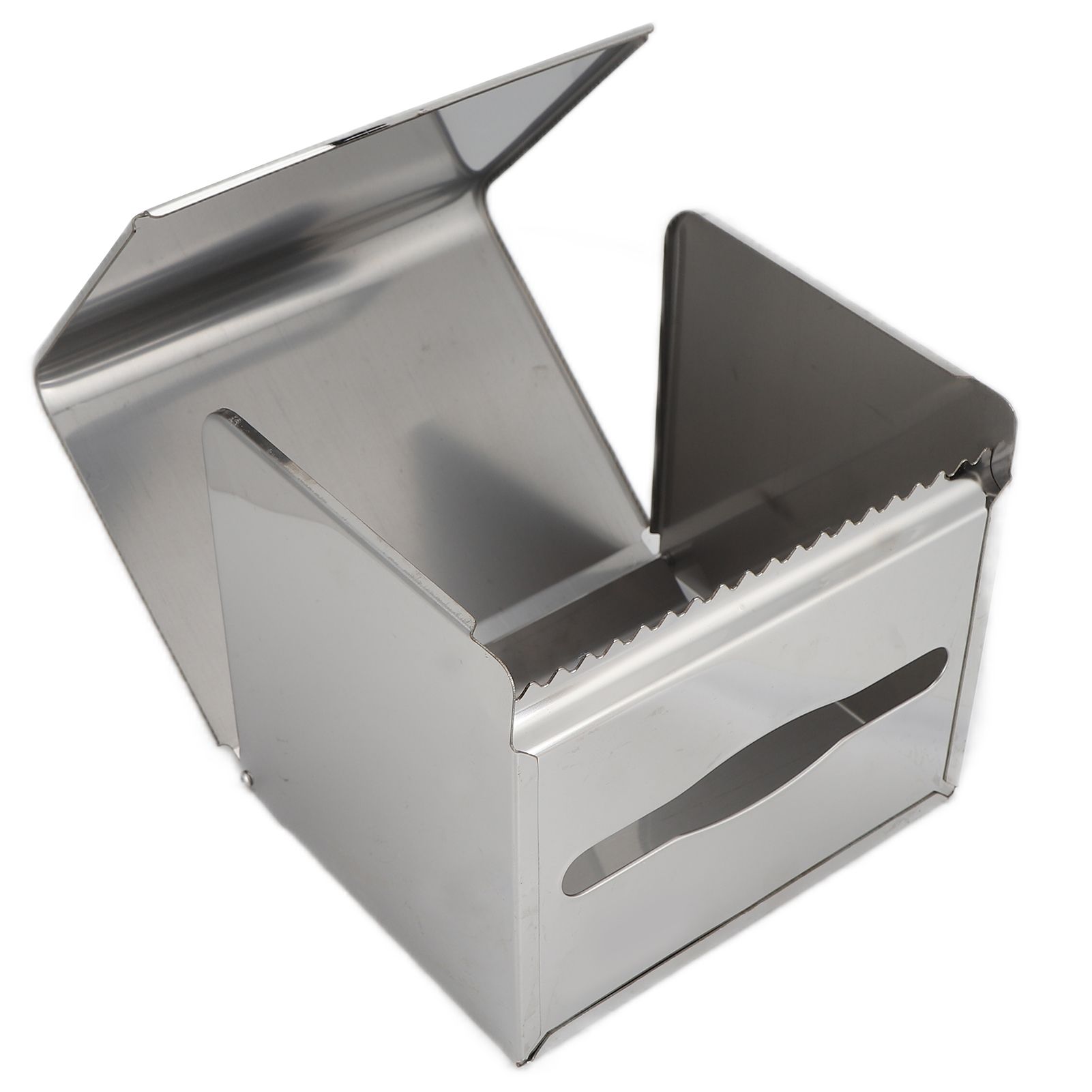 Tissue Holder Durable 304 Stainless Steel Tissue Box for Kitchen Bathroom view 5