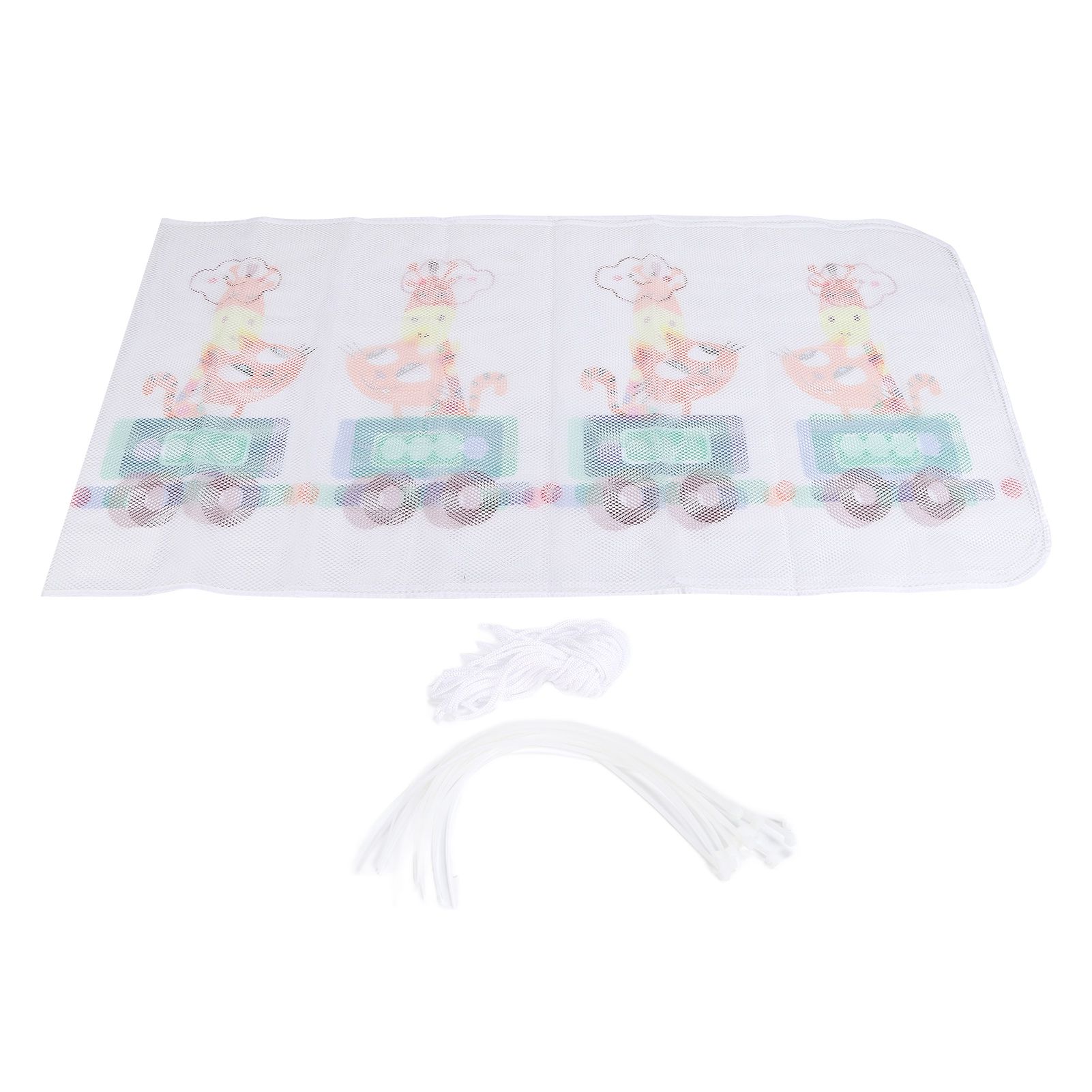 3 Meter Cute Pattern Stair Fence Thickened Baby Safety Net Mesh for Balcony — image 1