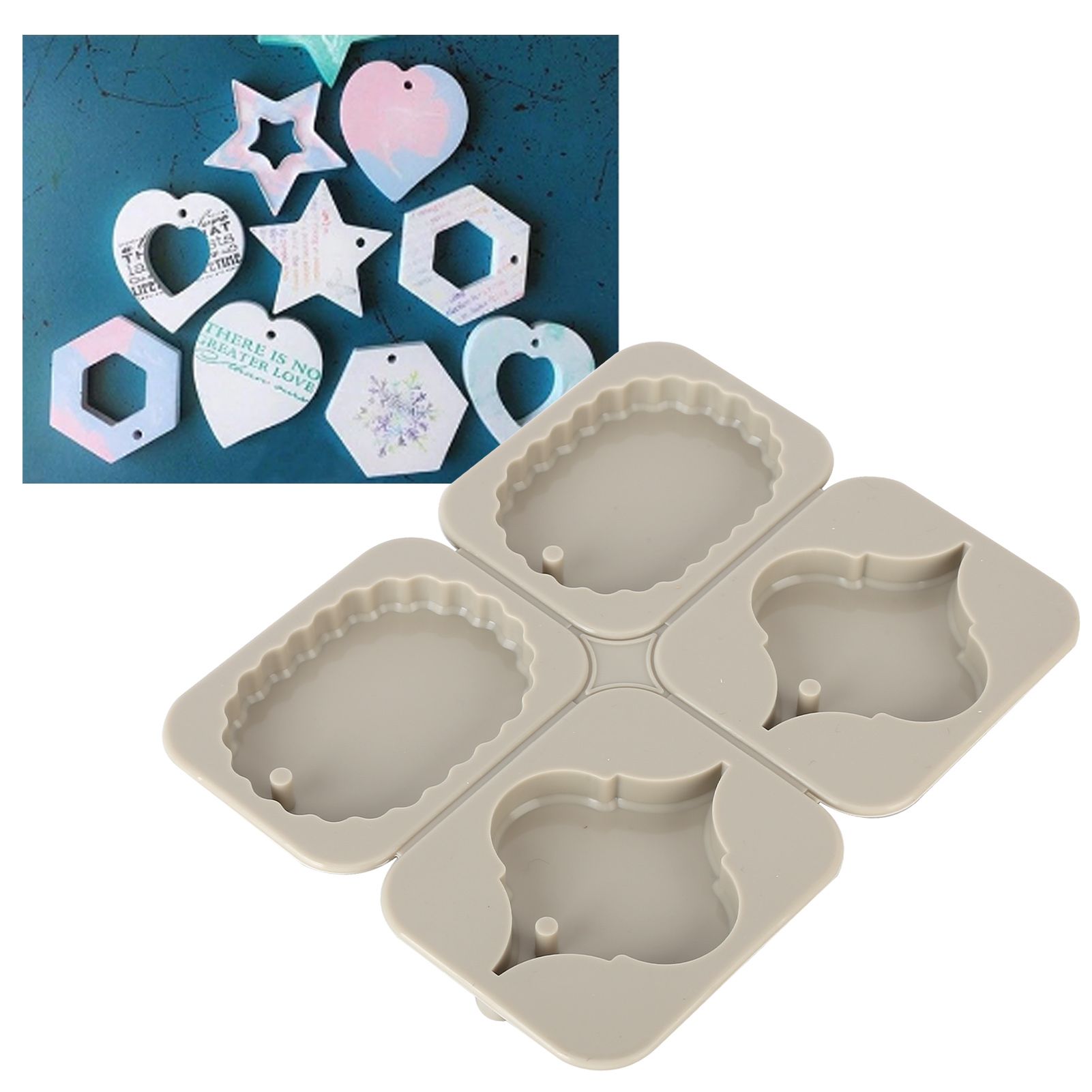 DIY Silicone Mold Reusable Car Pendant Decorative Wax Mold for Home Kitchen view 11