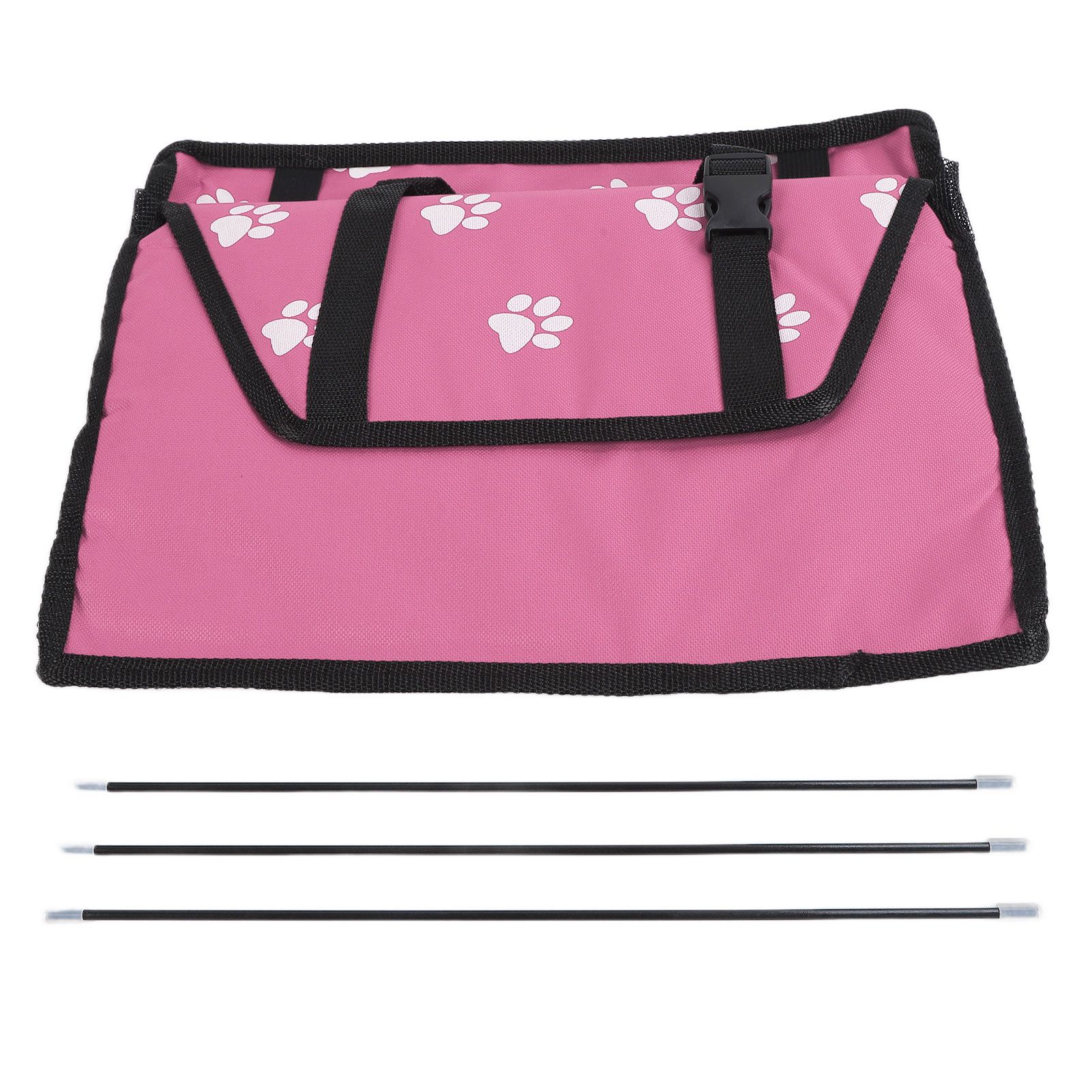 Bear Paw Pattern Pet Carrier Cage Washable Pet Car Travel Safety Seat with view 3
