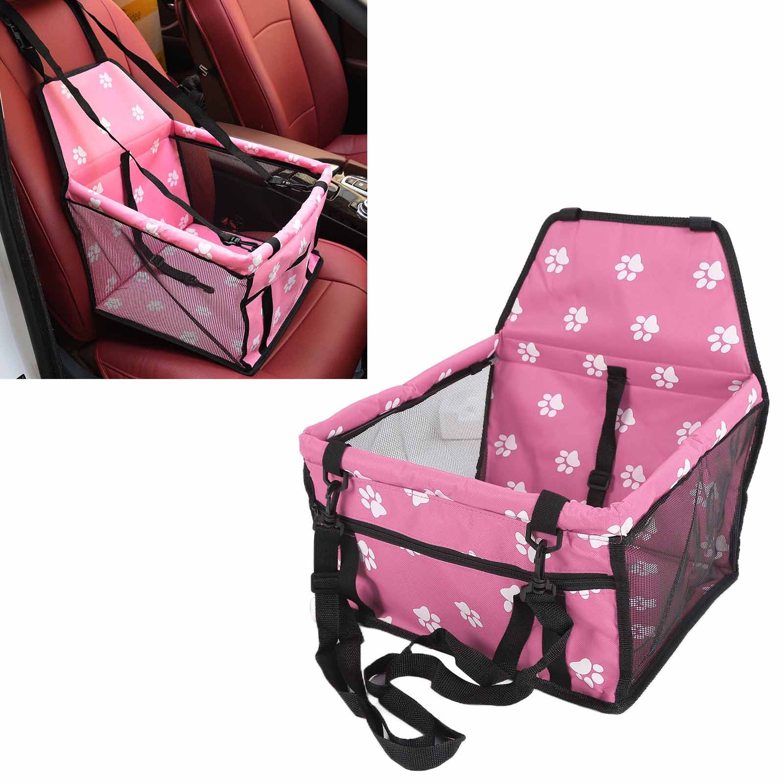Bear Paw Pattern Pet Carrier Cage Washable Pet Car Travel Safety Seat with view 11