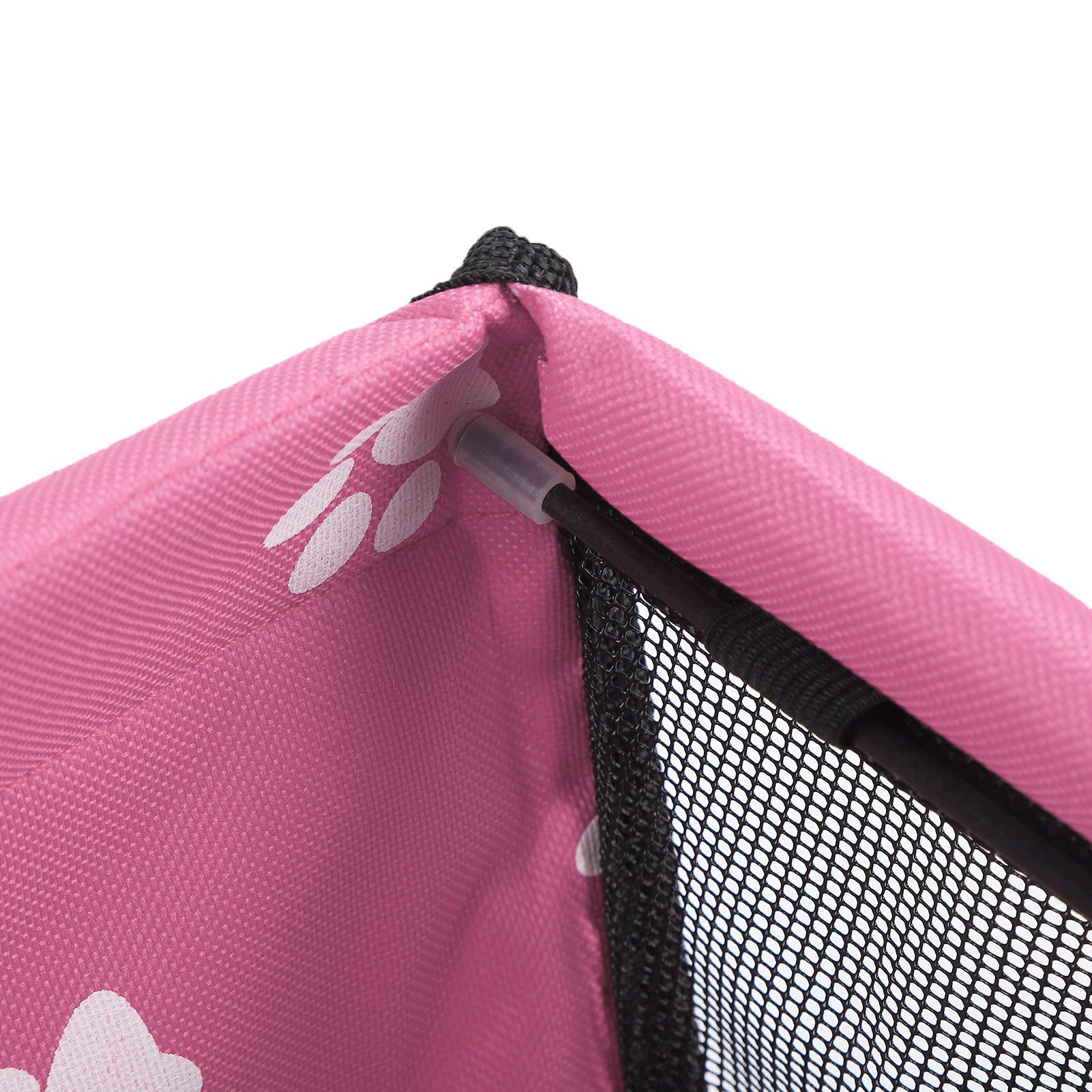 Bear Paw Pattern Pet Carrier Cage Washable Pet Car Travel Safety Seat with view 13