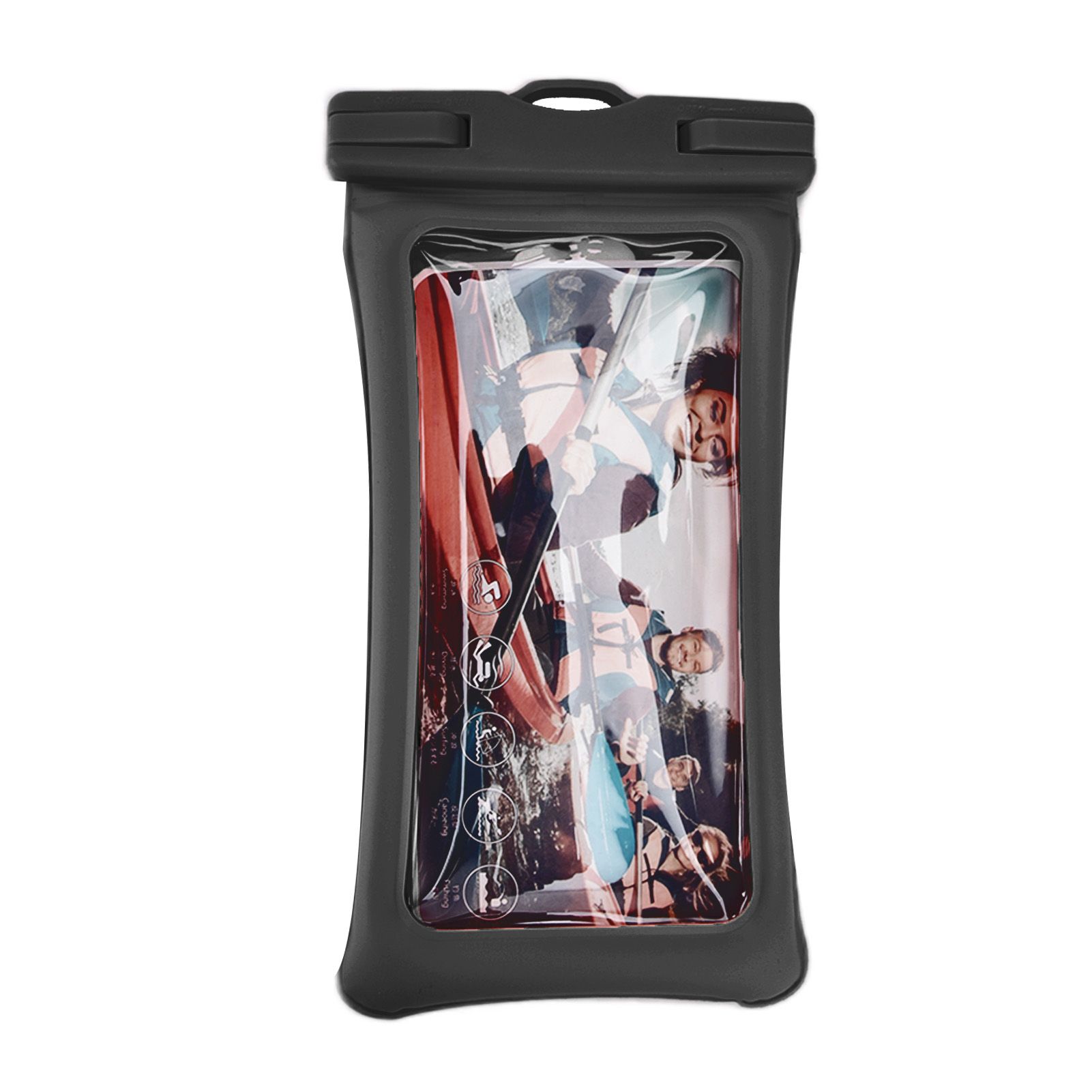 TPU Universal Floating Waterproof Phone Bag Pouch Cover with Lanyard for Below view 7
