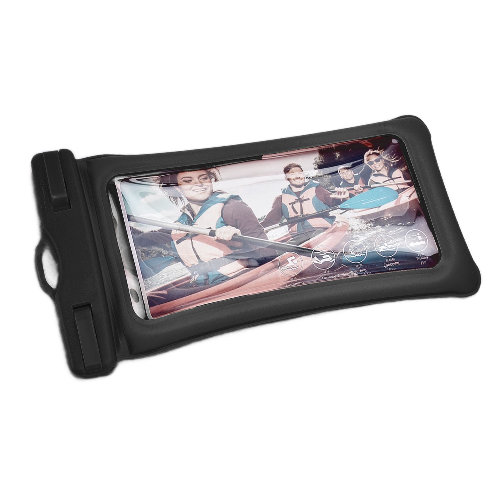 TPU Universal Floating Waterproof Phone Bag Pouch Cover with Lanyard for Below view 10