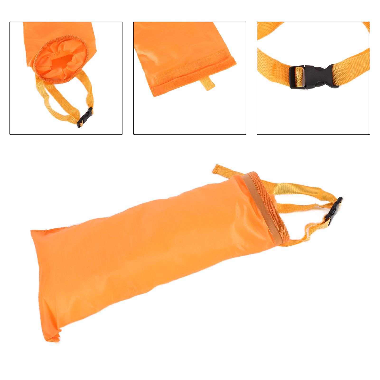 Multifunctional Car Waste Bin Garbage Bag Back Seat Hanging Storage Bag Travel view 9