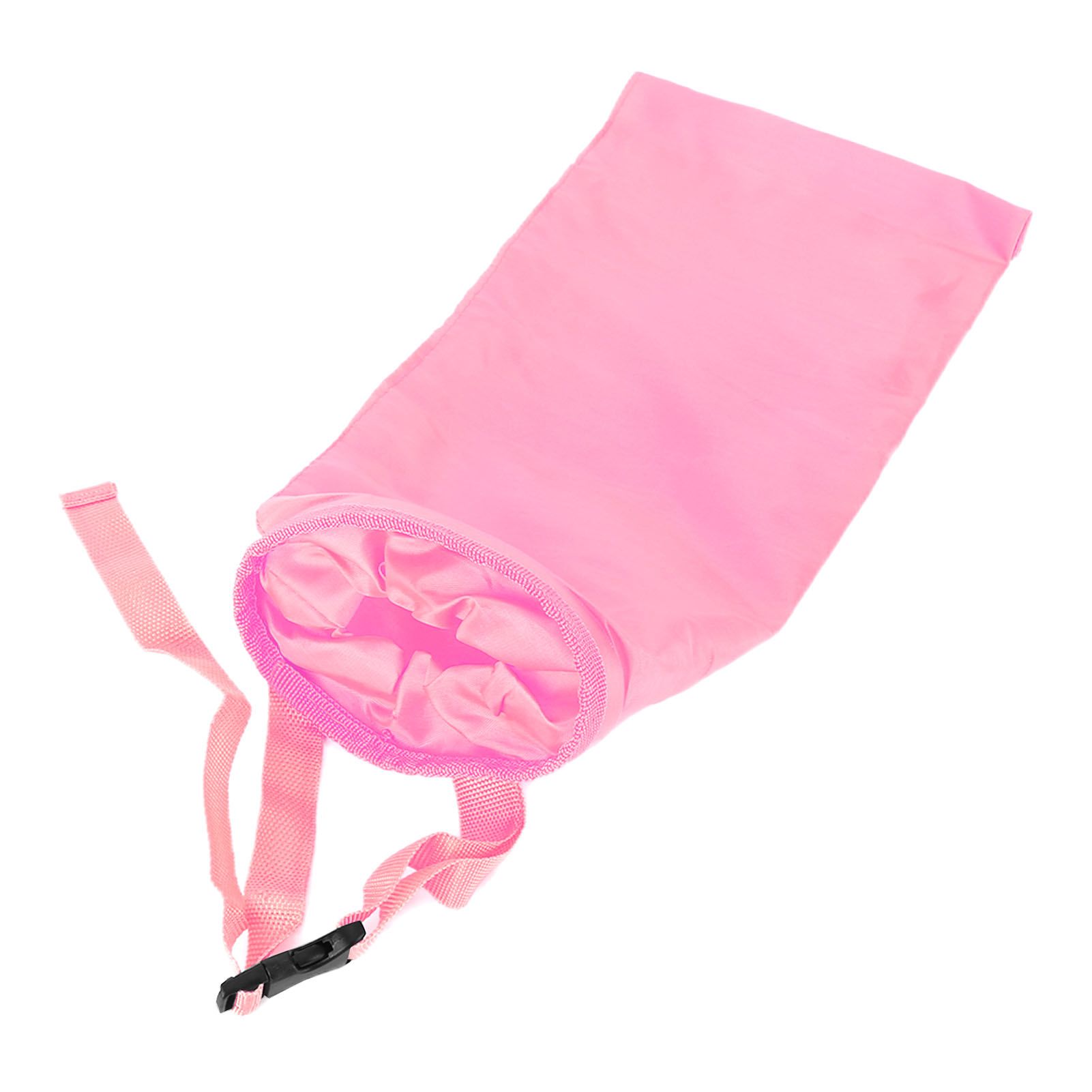 Multifunctional Car Waste Bin Garbage Bag Back Seat Hanging Storage Bag Travel view 2