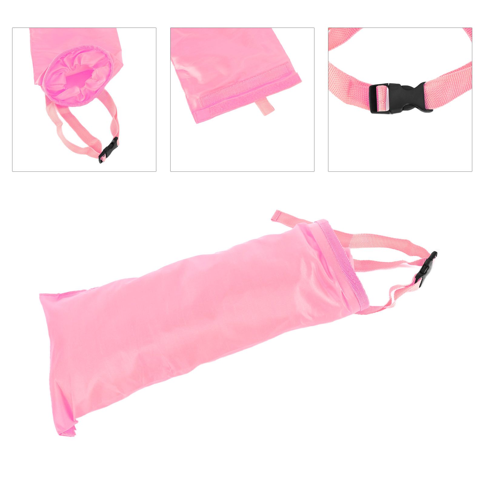 Multifunctional Car Waste Bin Garbage Bag Back Seat Hanging Storage Bag Travel view 9