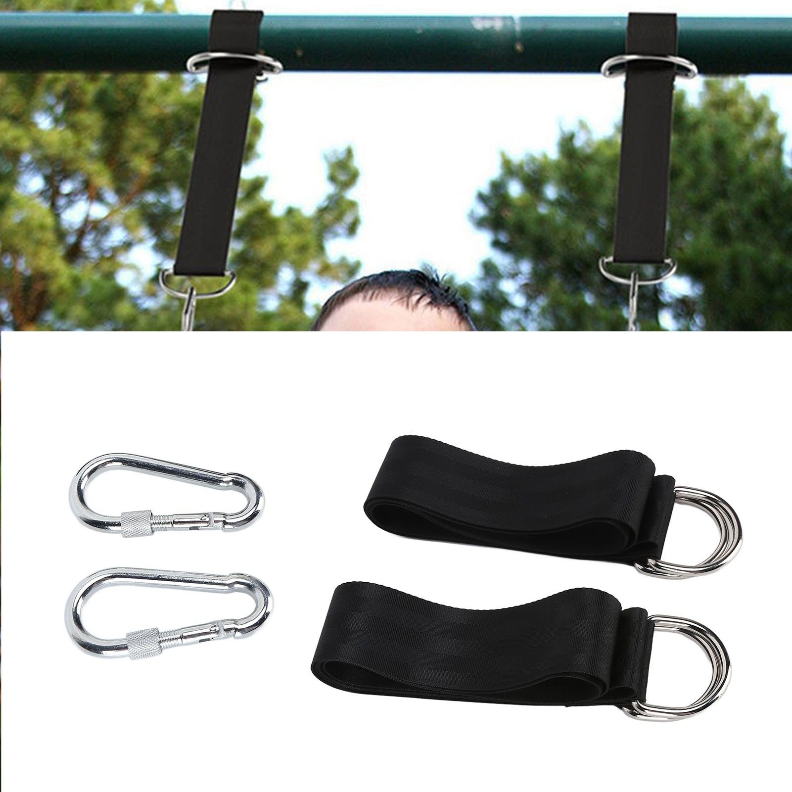 Tree Swing Strap Multifunctional Durable High Strength Polyester Hanging Swing view 11