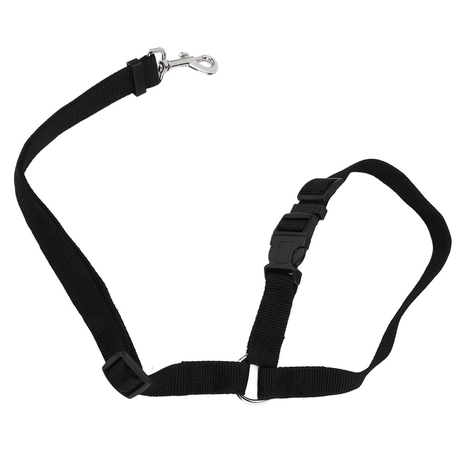 Dog Seatbelt Nylon Black Adjustable Professional Durable Car Safety Harness view 5