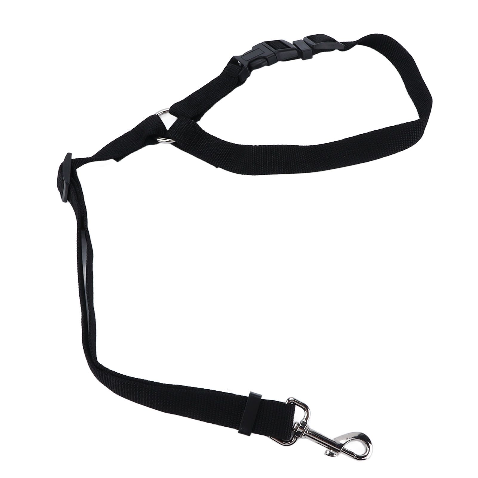 Dog Seatbelt Nylon Black Adjustable Professional Durable Car Safety Harness view 10