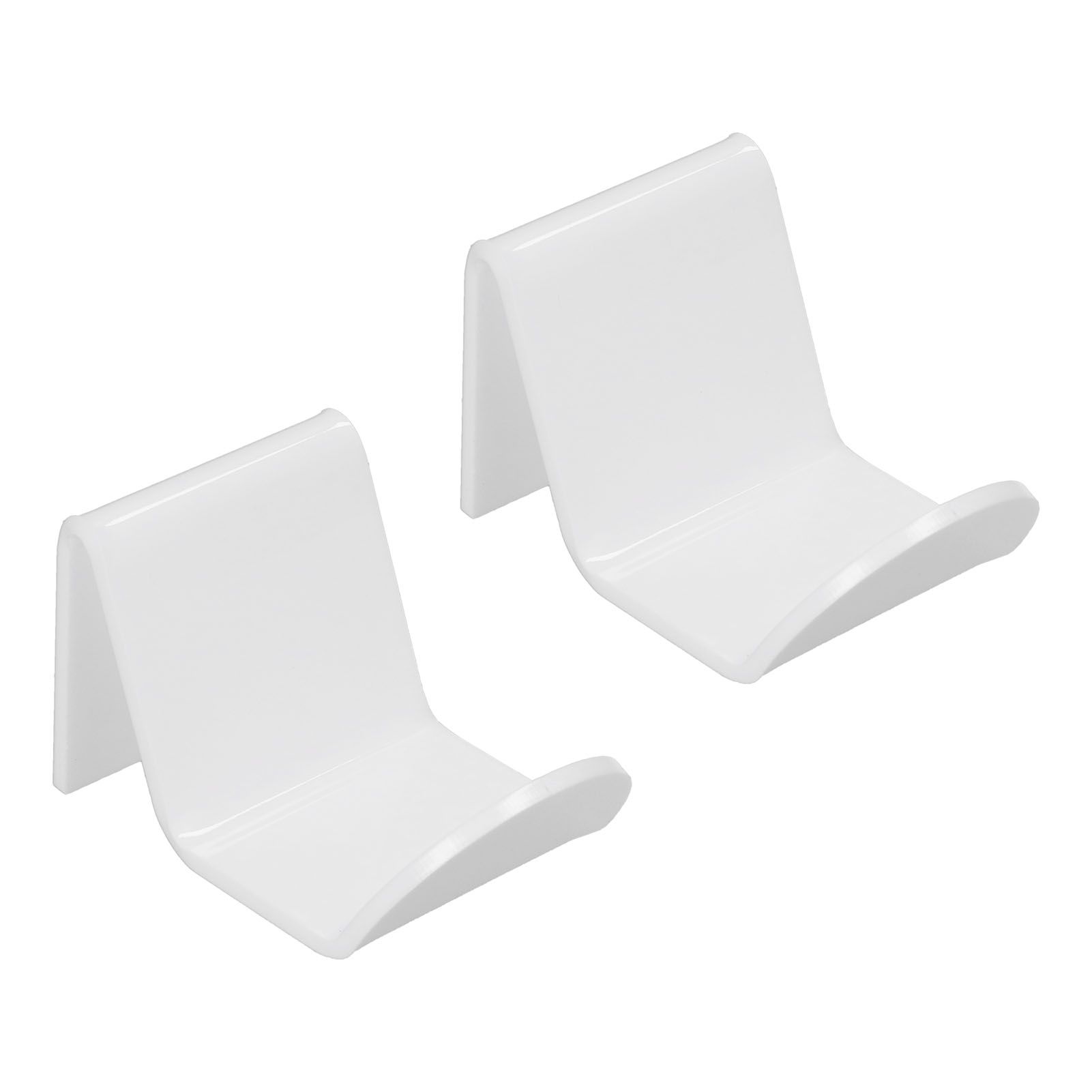 2pcs Game Controller Stand White Acrylic Durable Gamepad Holder with Wire view 6