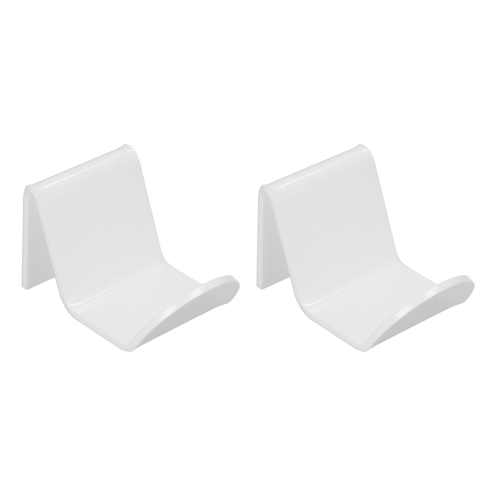 2pcs Game Controller Stand White Acrylic Durable Gamepad Holder with Wire view 7
