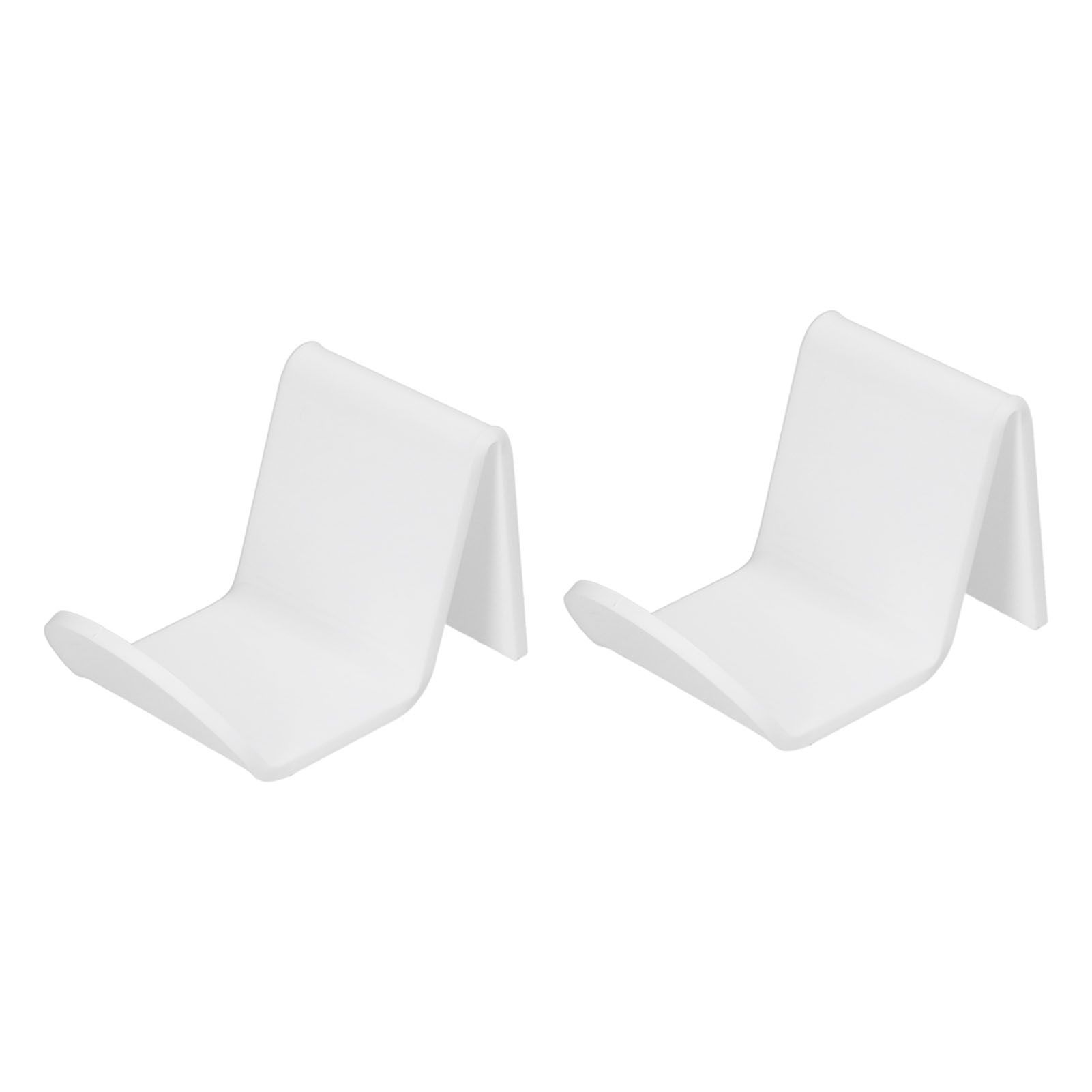 2pcs Game Controller Stand White Acrylic Durable Gamepad Holder with Wire view 8